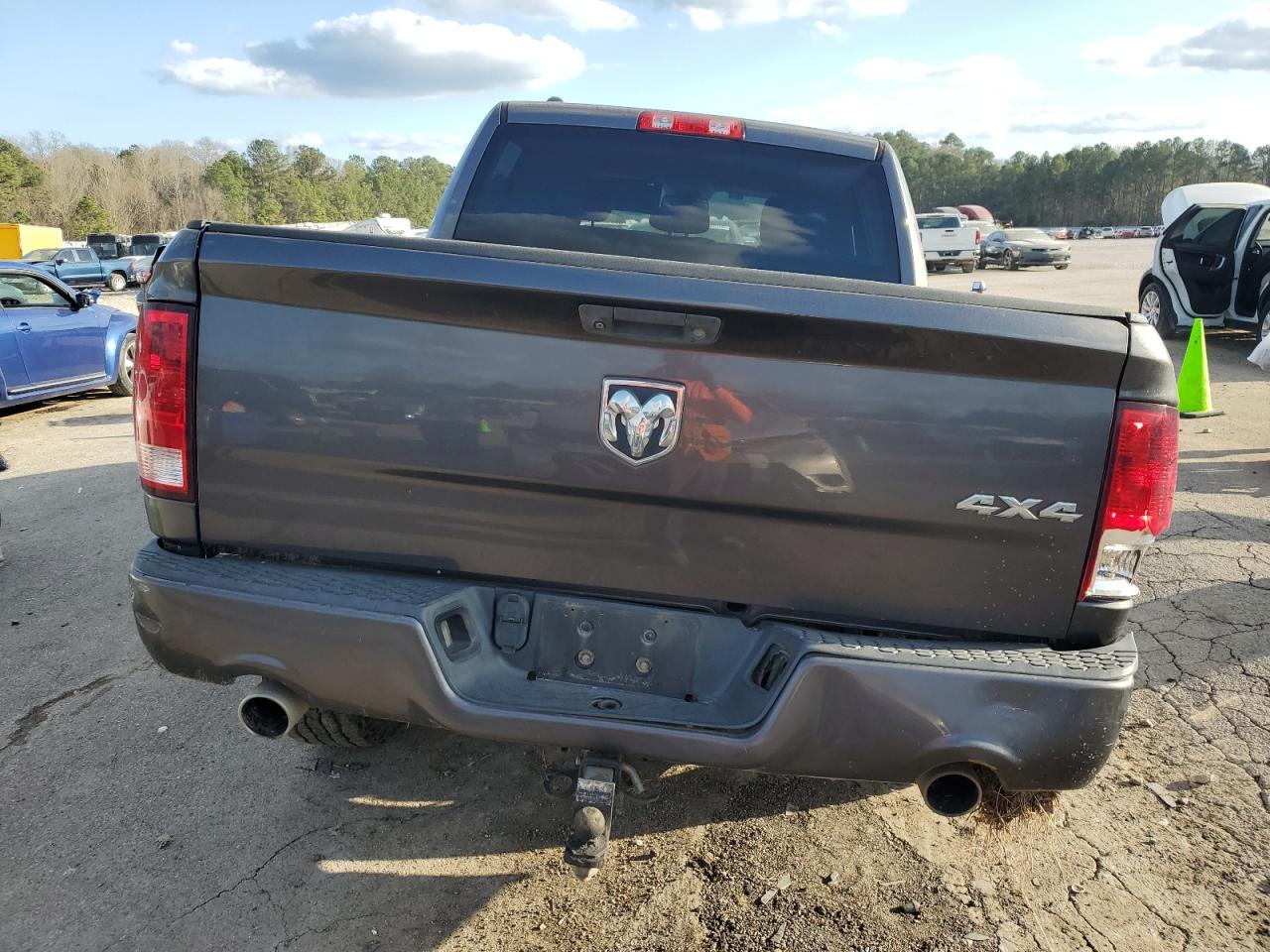 2014 RAM 1500 VIN 1C6RR7KT8ES175970 Copart auction photo, all over damage thumbnail 6