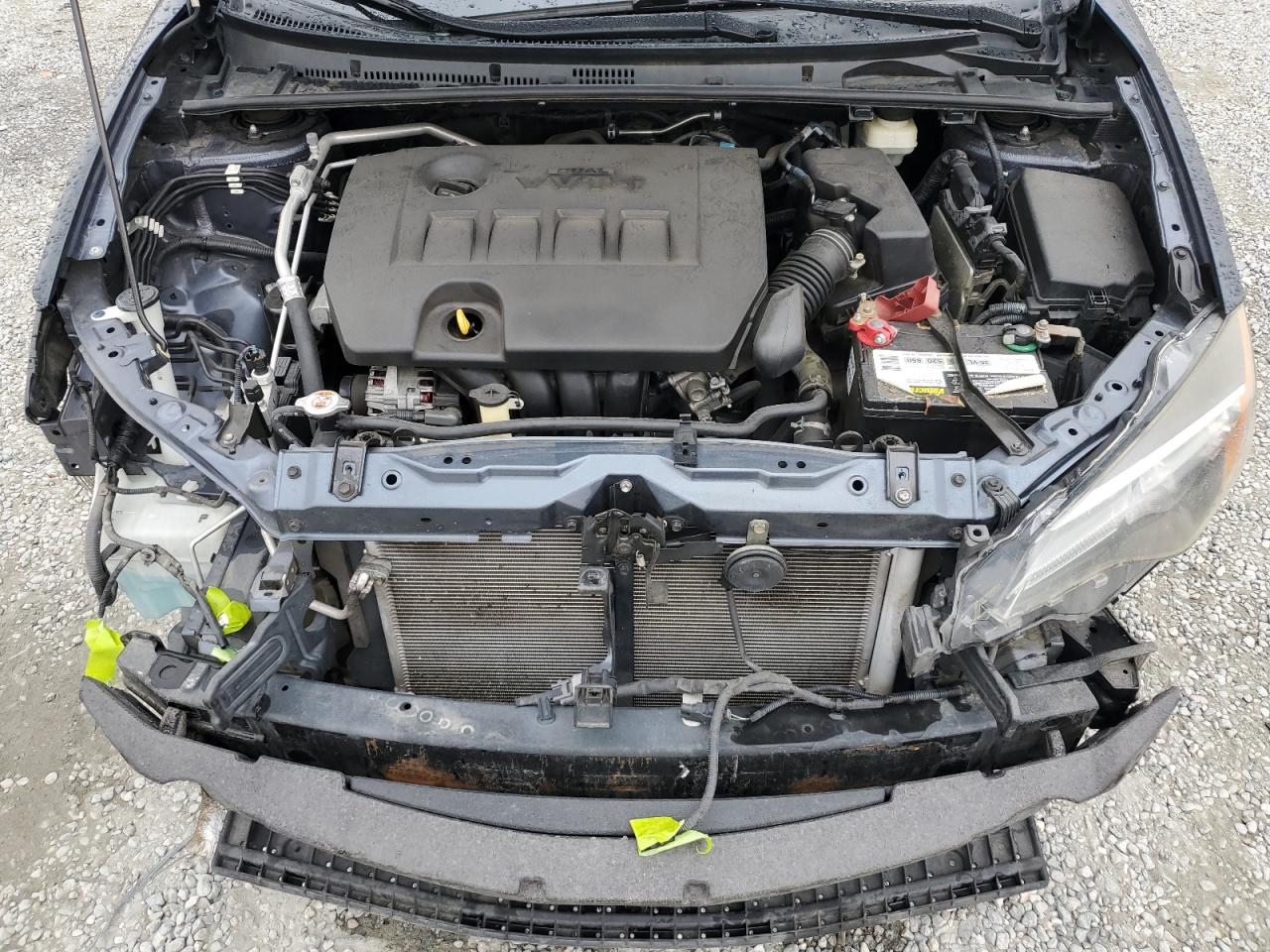 2017 Toyota Corolla VIN 5YFBURHE0HP684583 Copart auction photo, all over damage thumbnail 12
