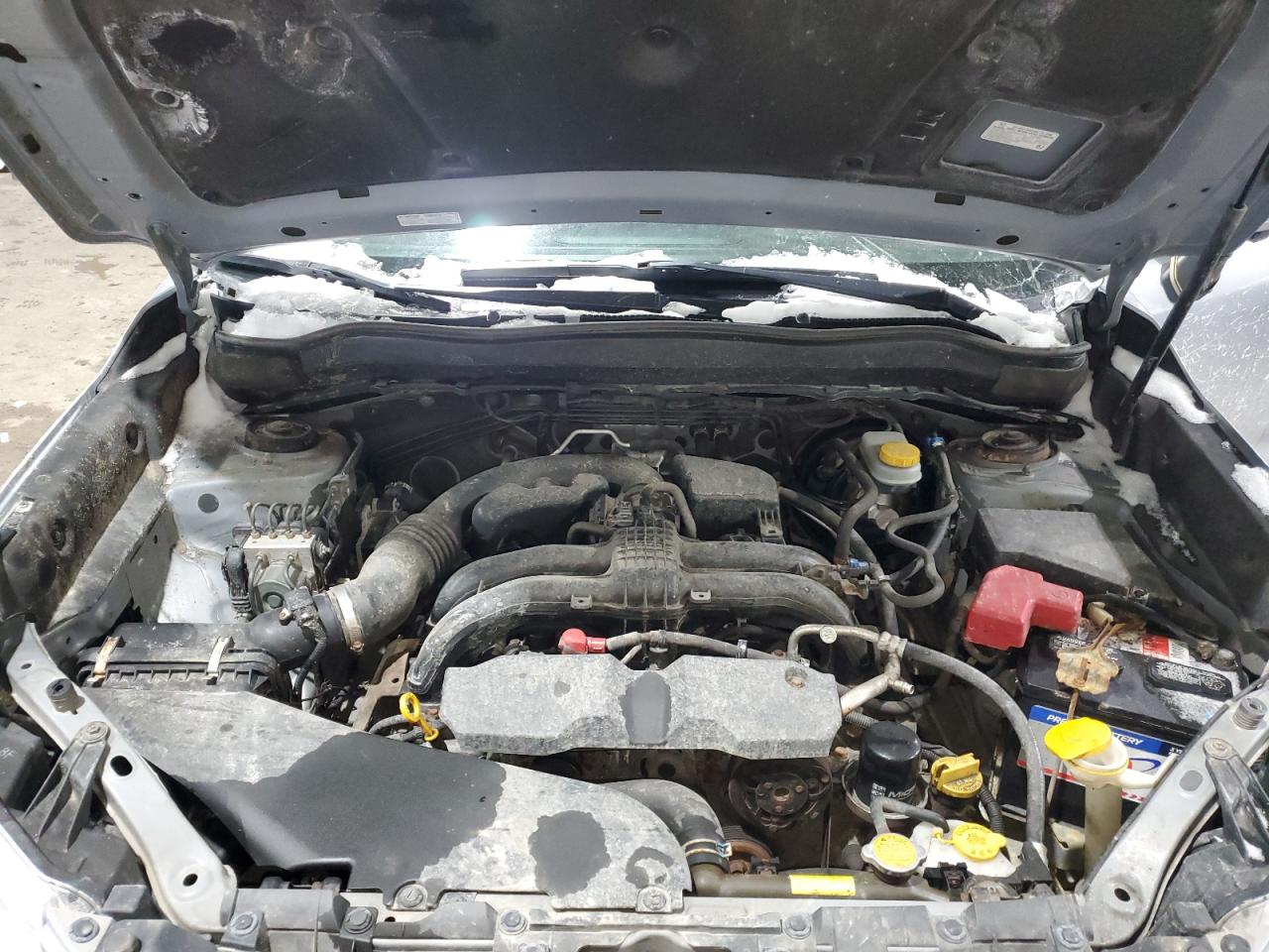2014 Subaru Forester VIN JF2SJAGC2EH473209 Copart auction photo, side / rear end damage thumbnail 12