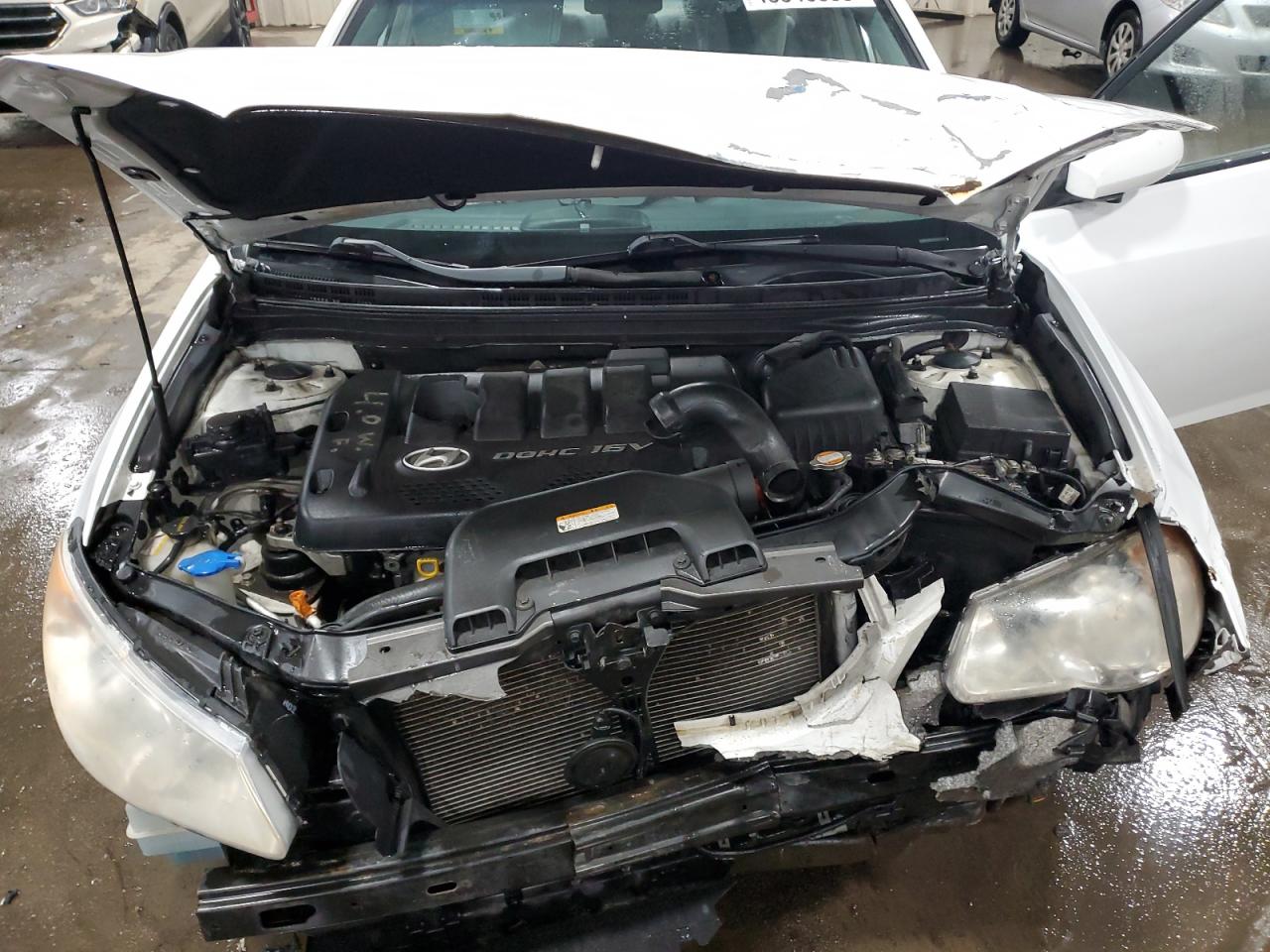 2007 Hyundai Elantra VIN KMHDU46D47U175132 Copart auction photo, front end damage thumbnail 11