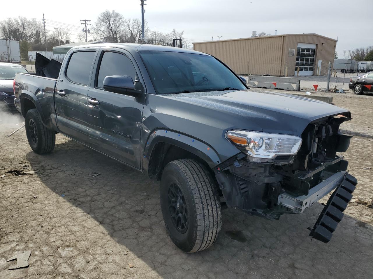 2021 Toyota Tacoma VIN 3TMDZ5BN5MM120263 Copart auction photo, front end damage thumbnail 4