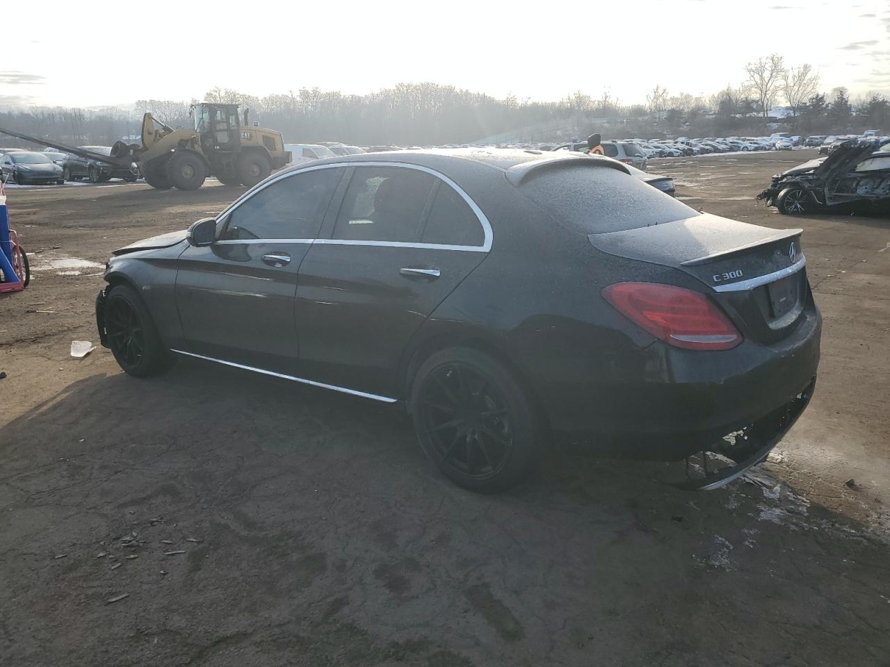 2016 Mercedes-Benz C-klasse VIN 55SWF4KB2GU138180 Copart auction photo, front end damage thumbnail 2