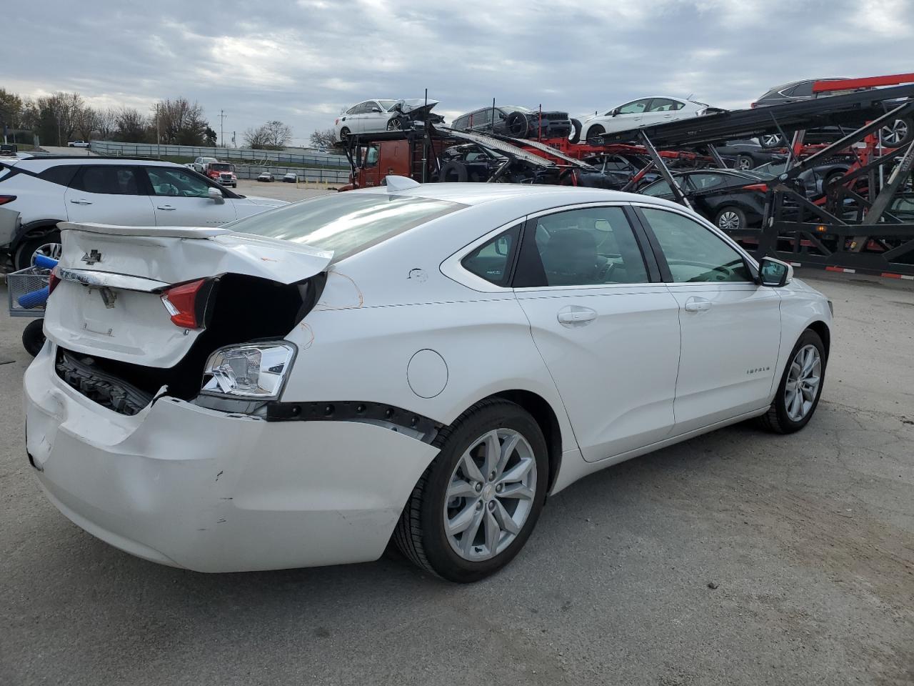2018 Chevrolet Impala VIN 2G1105S30J9177155 Copart auction photo, rear end damage thumbnail 3