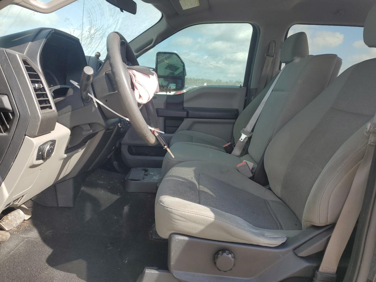 2019 Ford F250 VIN 1FT7W2B6XKEF64495 Copart auction photo, front end / side damage thumbnail 7