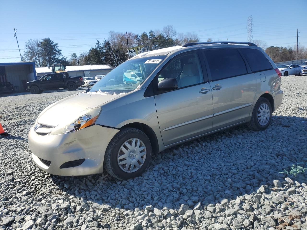 2007 Toyota Sienna VIN 5TDZK23C37S038462 - Copart auction photo