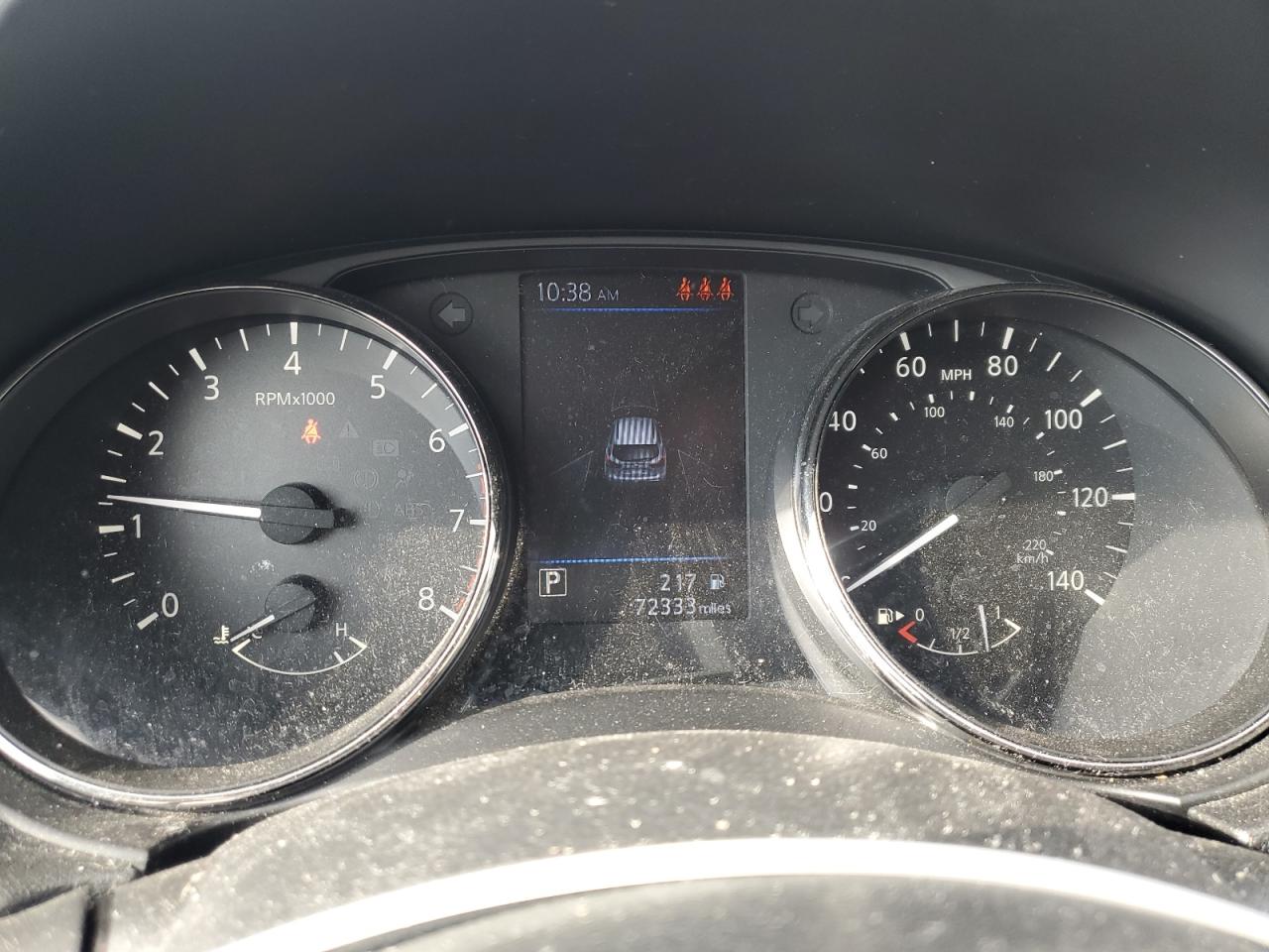 2020 Nissan Rogue VIN JN1BJ1CV1LW269695 Copart auction photo, front end damage thumbnail 9
