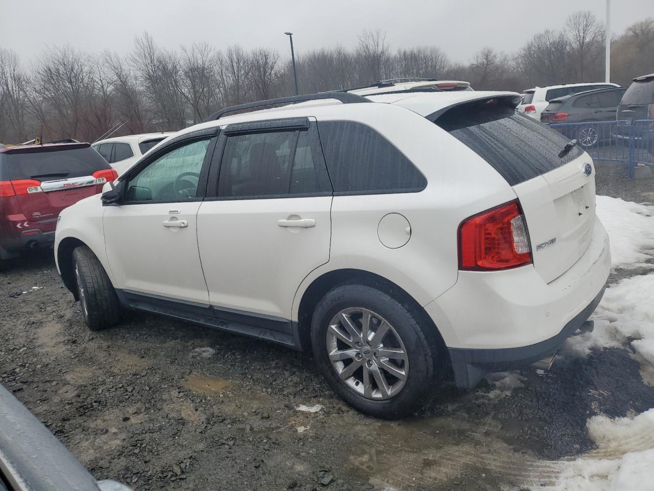2012 Ford Edge VIN 2FMDK3J93CBA39254 Copart auction photo, front end / minor dent/scratches damage thumbnail 2
