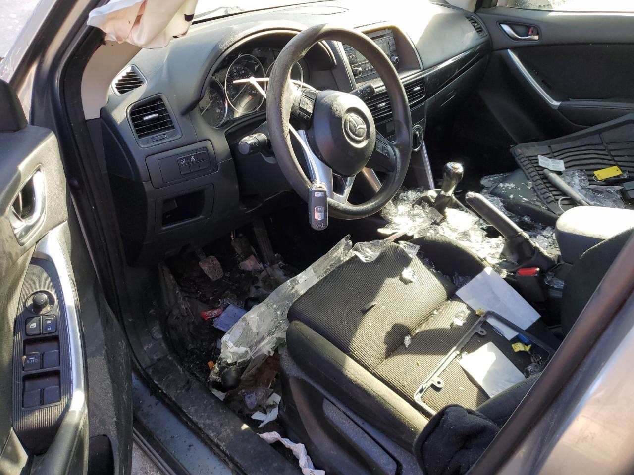 2015 Mazda CX-5 VIN JM3KE2BE9F0517036 Copart auction photo, all over damage thumbnail 8