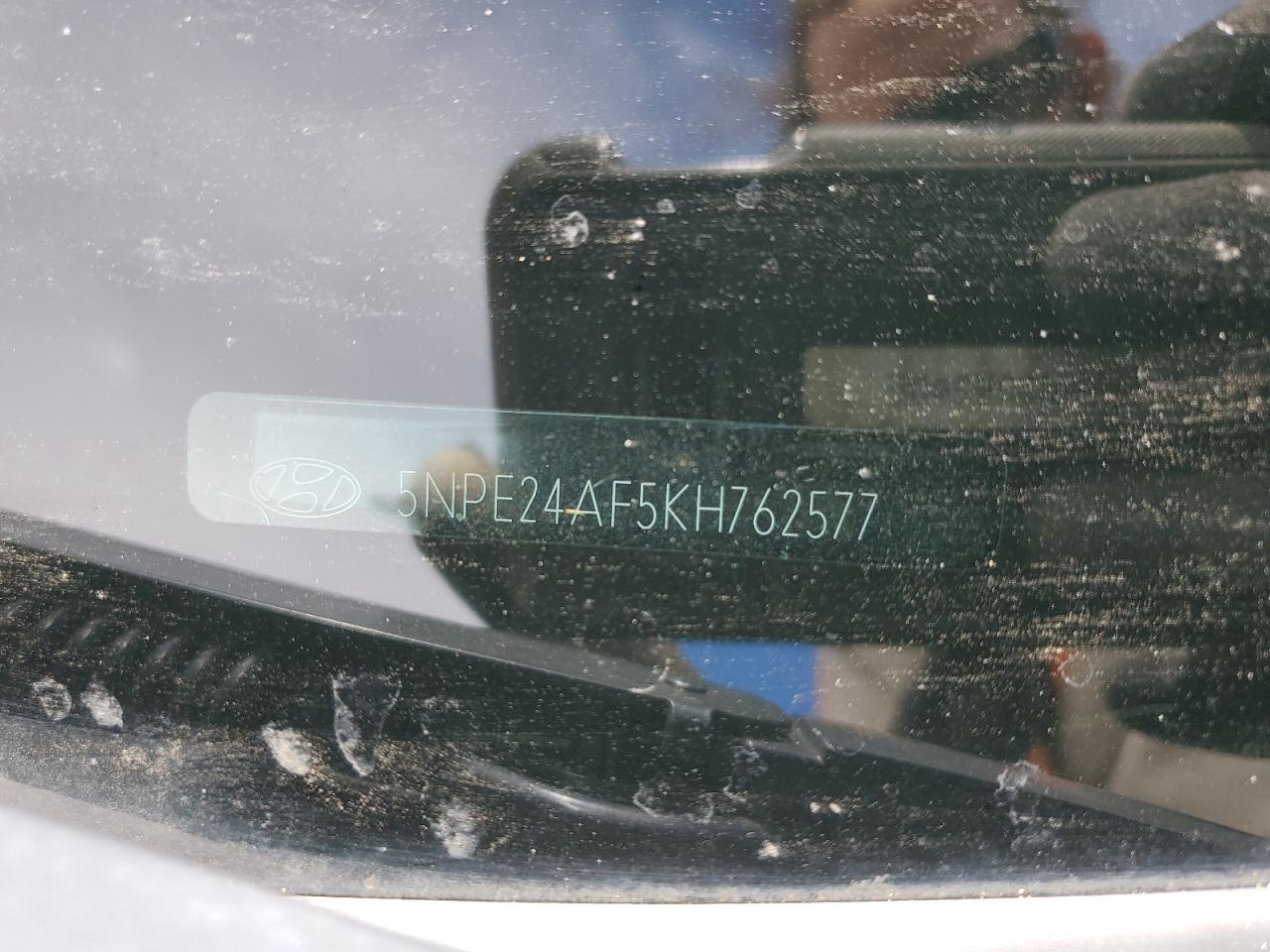 2019 Hyundai Sonata VIN 5NPE24AF5KH762577 Copart auction photo, side / vandalism damage thumbnail 13