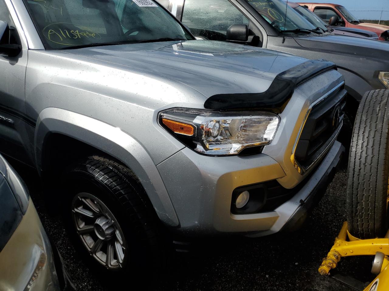 2022 Toyota Tacoma VIN 3TMAZ5CN1NM165025 Copart auction photo, water/flood damage thumbnail 5