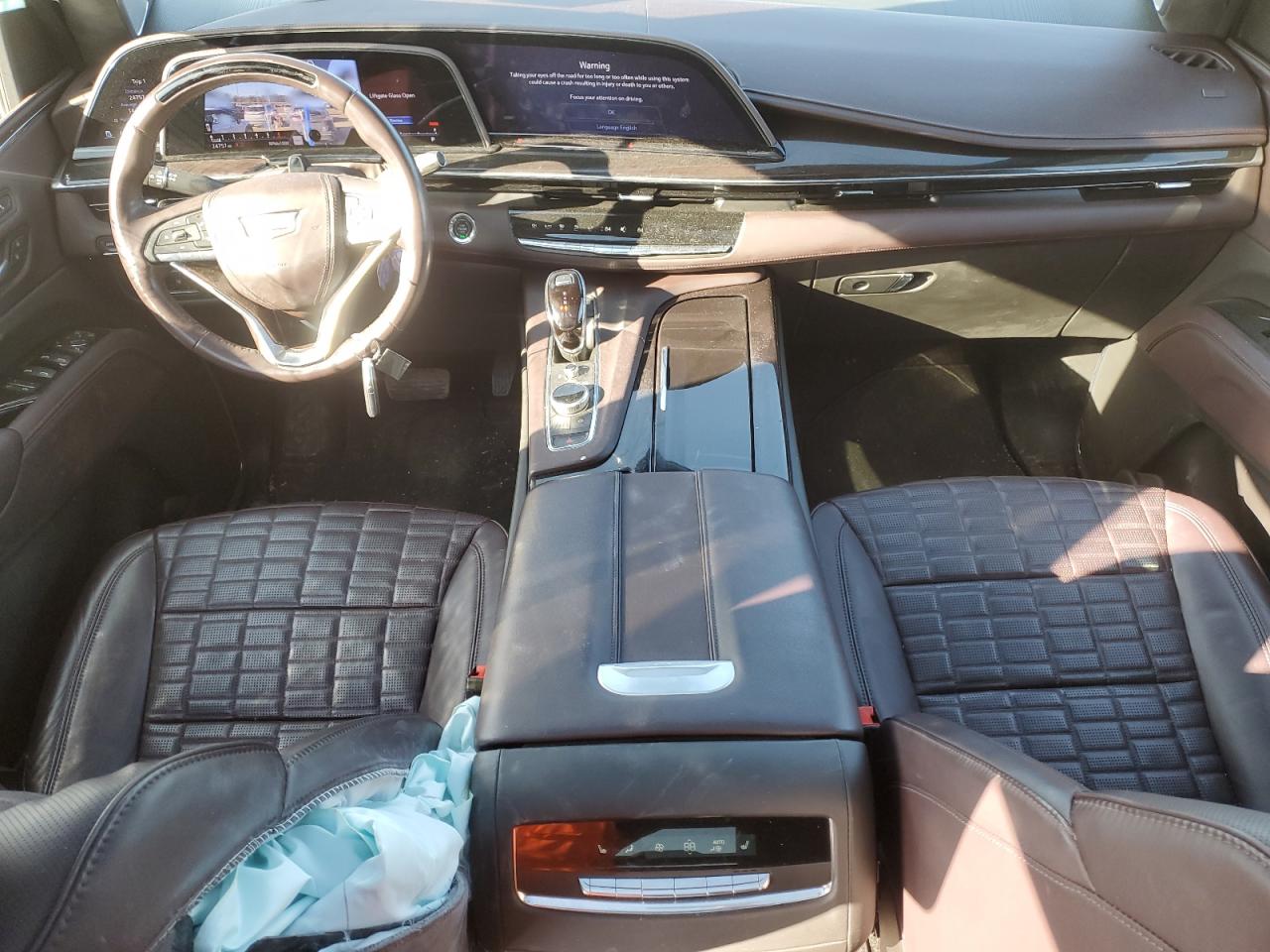 2023 Cadillac Escalade VIN 1GYS4GKL6PR532298 Copart auction photo, side damage thumbnail 8