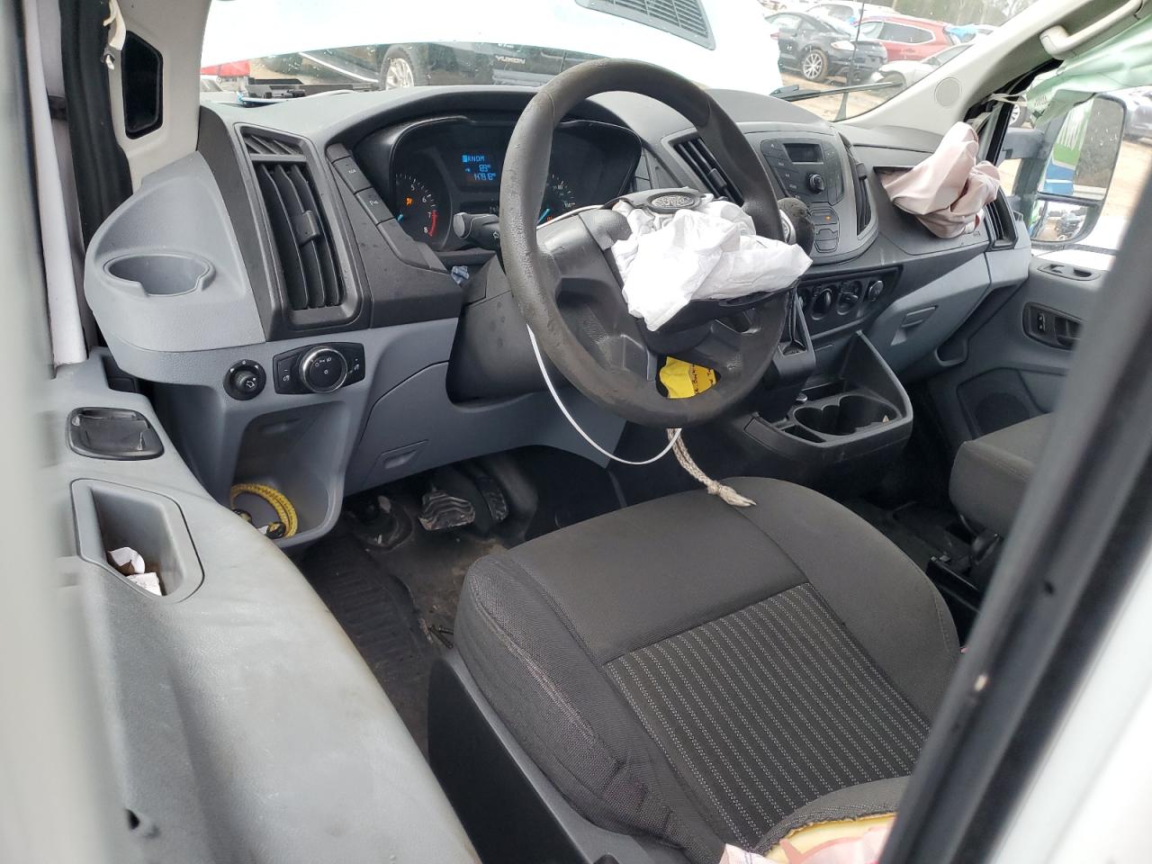 2016 Ford Transit VIN 1FTYR3XM8GKB02485 Copart auction photo, front end / mechanical damage thumbnail 8