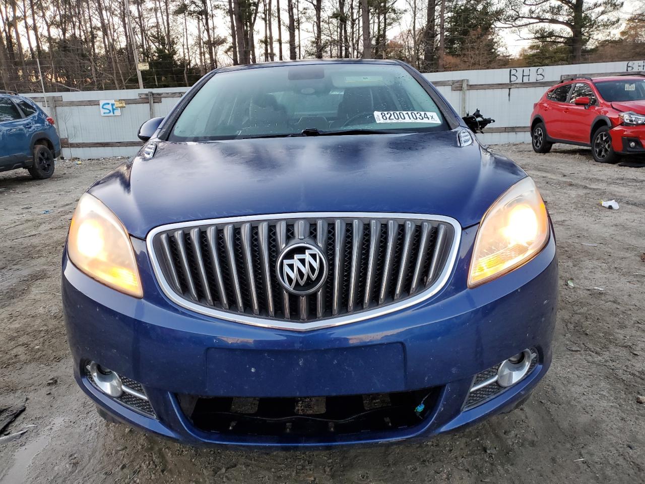 2013 Buick Verano VIN 1G4PP5SK5D4106900 Copart auction photo, side / rear end damage thumbnail 5