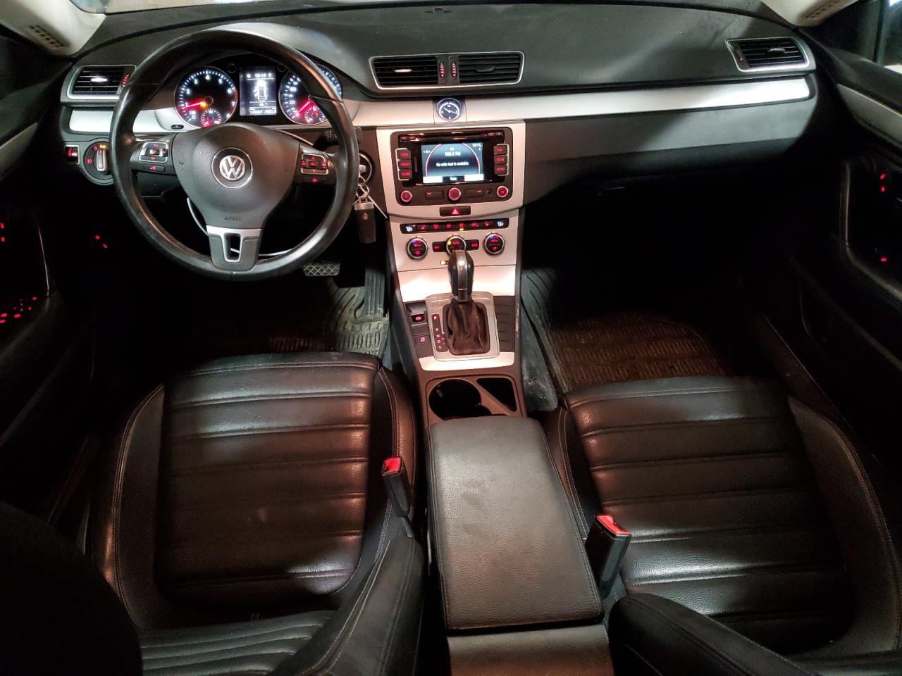 2013 Volkswagen Passat CC VIN WVWBN7AN7DE504499 Copart auction photo, side / minor dent/scratches damage thumbnail 8