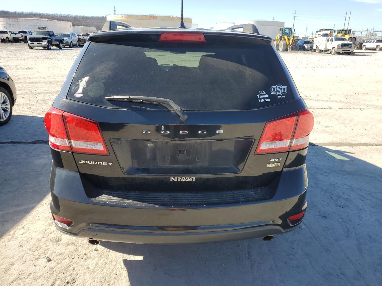 2012 Dodge Journey VIN 3C4PDCBG7CT248820 Copart auction photo, front end / side damage thumbnail 6