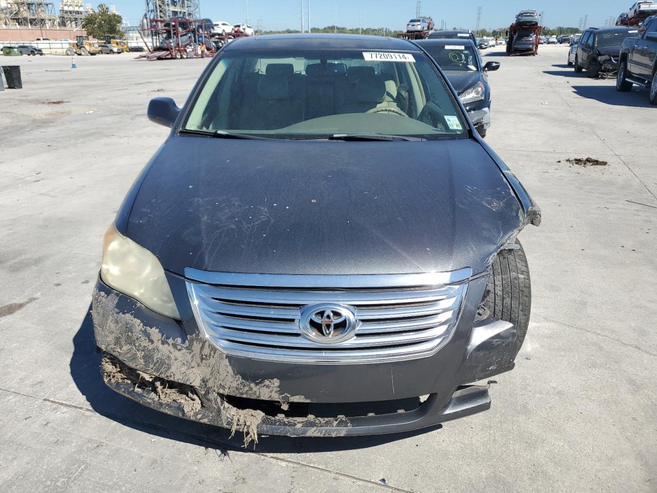 2008 Toyota Avalon VIN 4T1BK36B88U299086 Copart auction photo, front end / rear end damage thumbnail 5