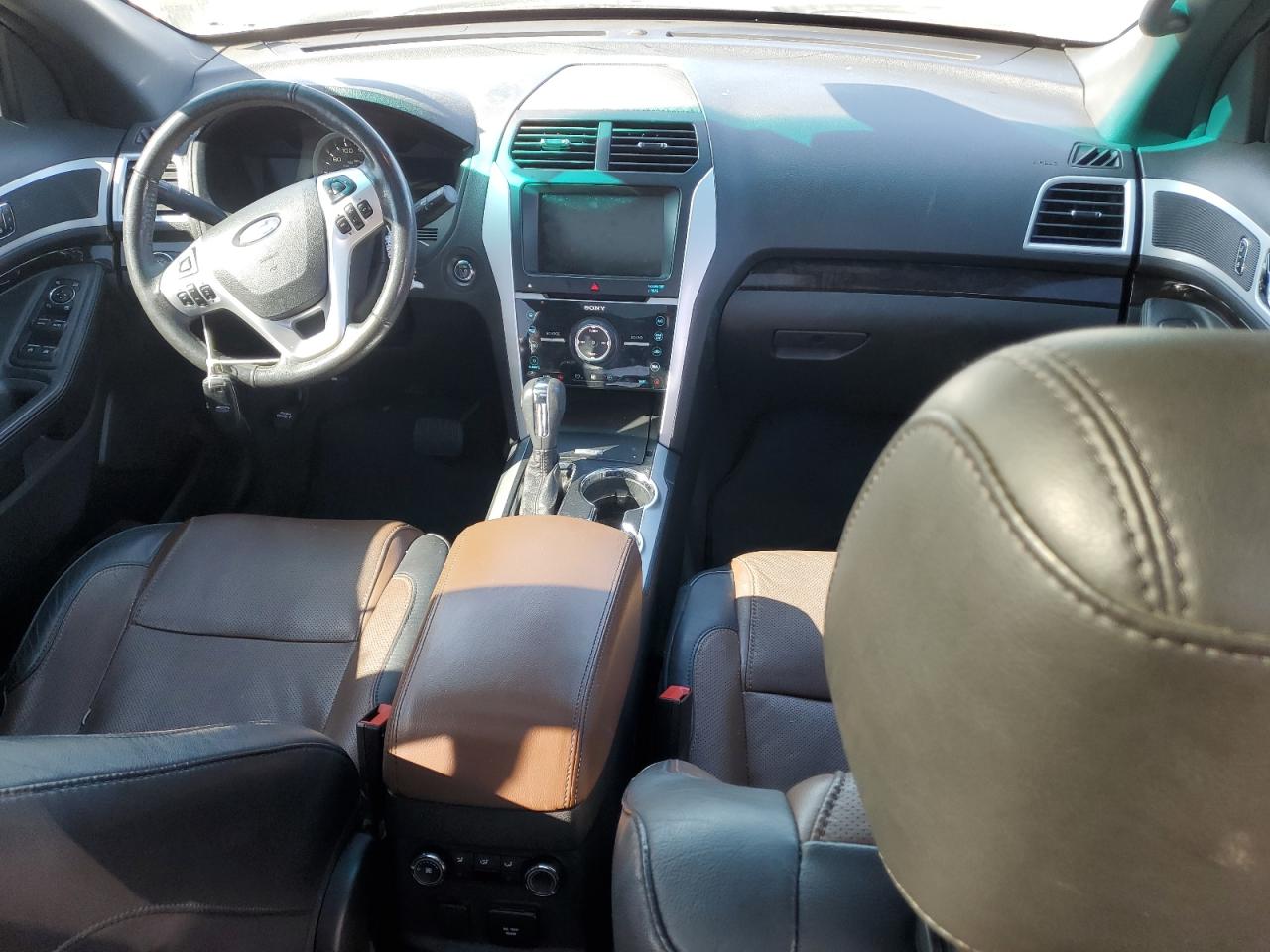 2014 Ford Explorer VIN 1FM5K8F87EGC28759 Copart auction photo, front end damage thumbnail 8