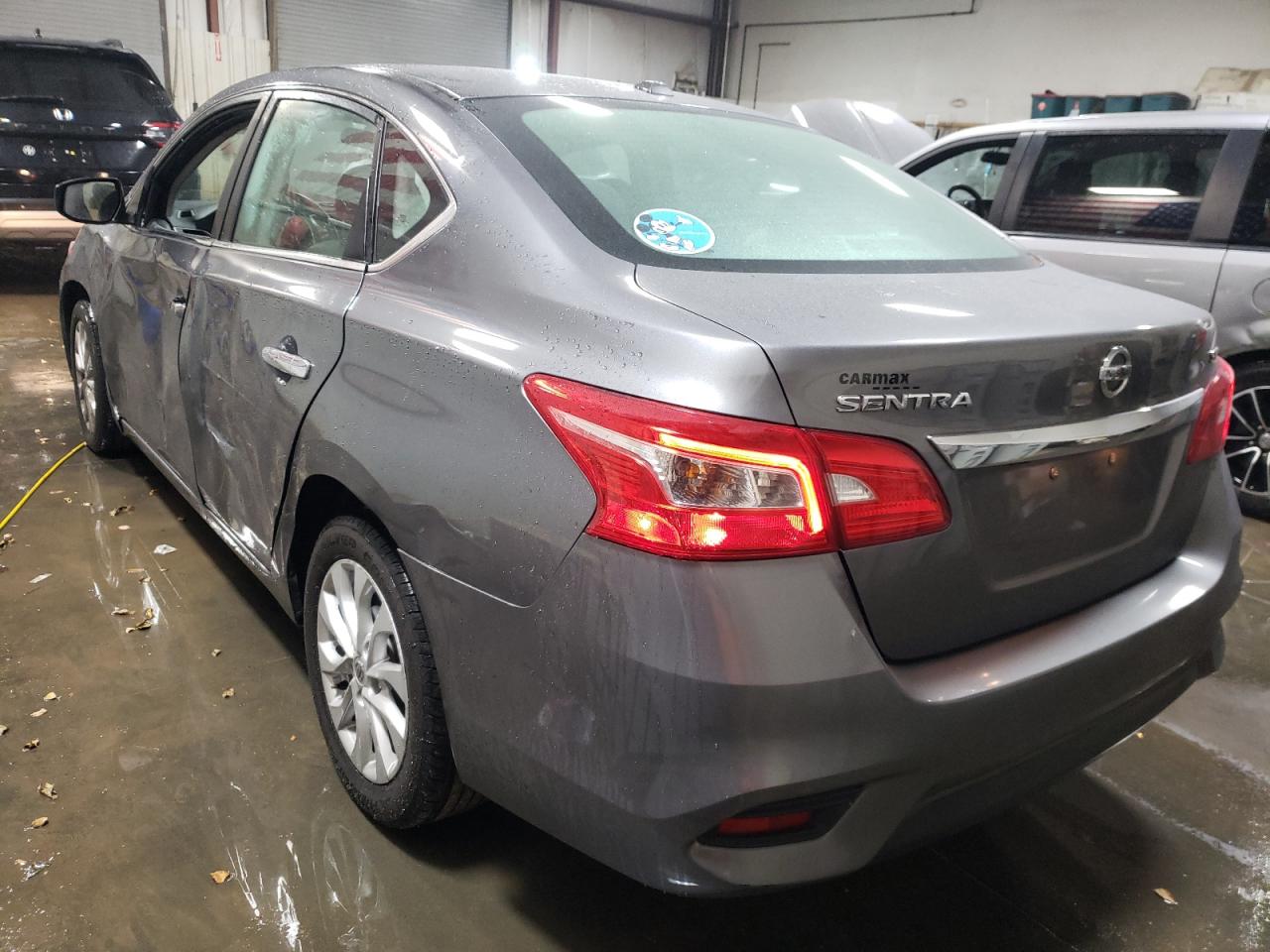 2018 Nissan Sentra VIN 3N1AB7AP2JL619094 Copart auction photo, side damage thumbnail 2