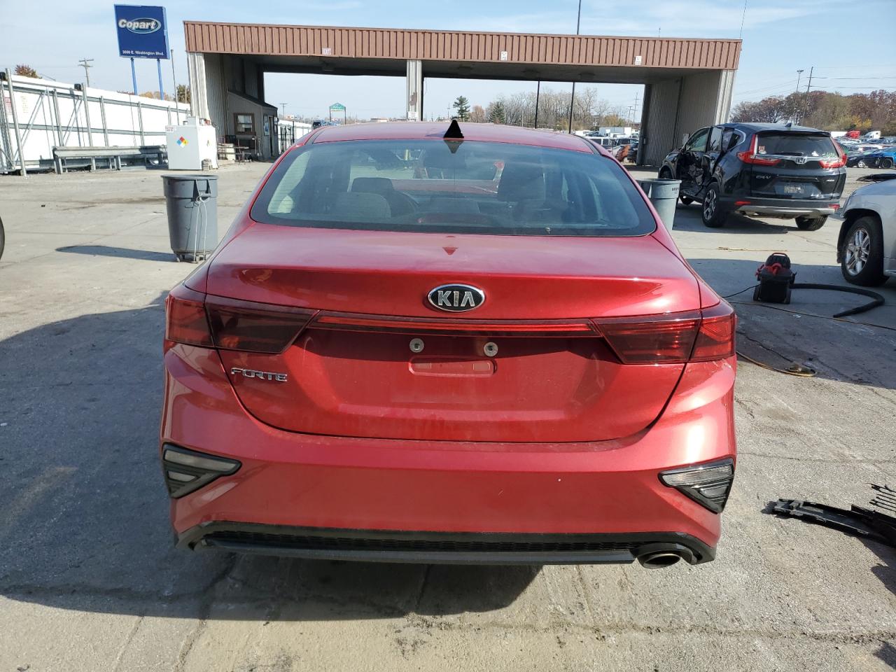 2020 KIA Forte VIN 3KPF24AD1LE238576 Copart auction photo, front end / side damage thumbnail 6