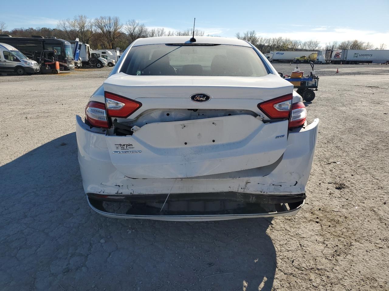 2015 Ford Fusion VIN 3FA6P0H73FR224613 Copart auction photo, rear end / minor dent/scratches damage thumbnail 6