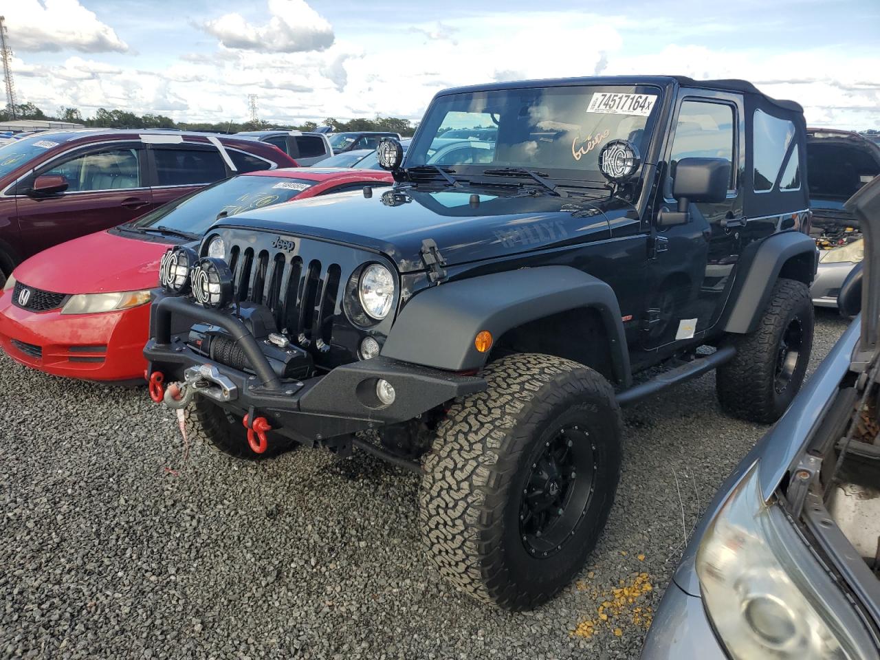 2014 Jeep Wrangler VIN 1C4AJWAG7EL278822