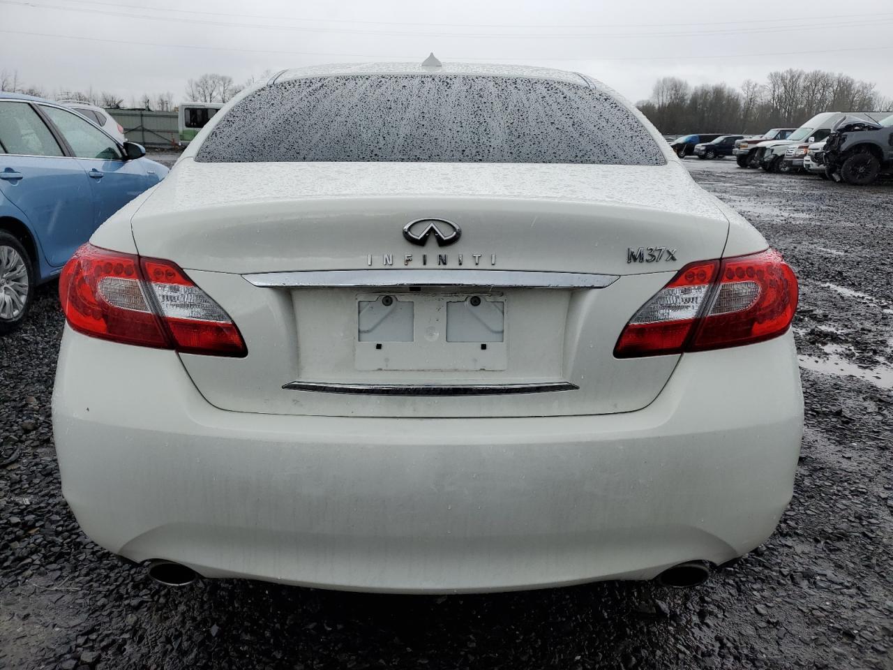 2012 Infiniti M VIN JN1BY1AR7CM394276 Copart auction photo, front end damage thumbnail 6