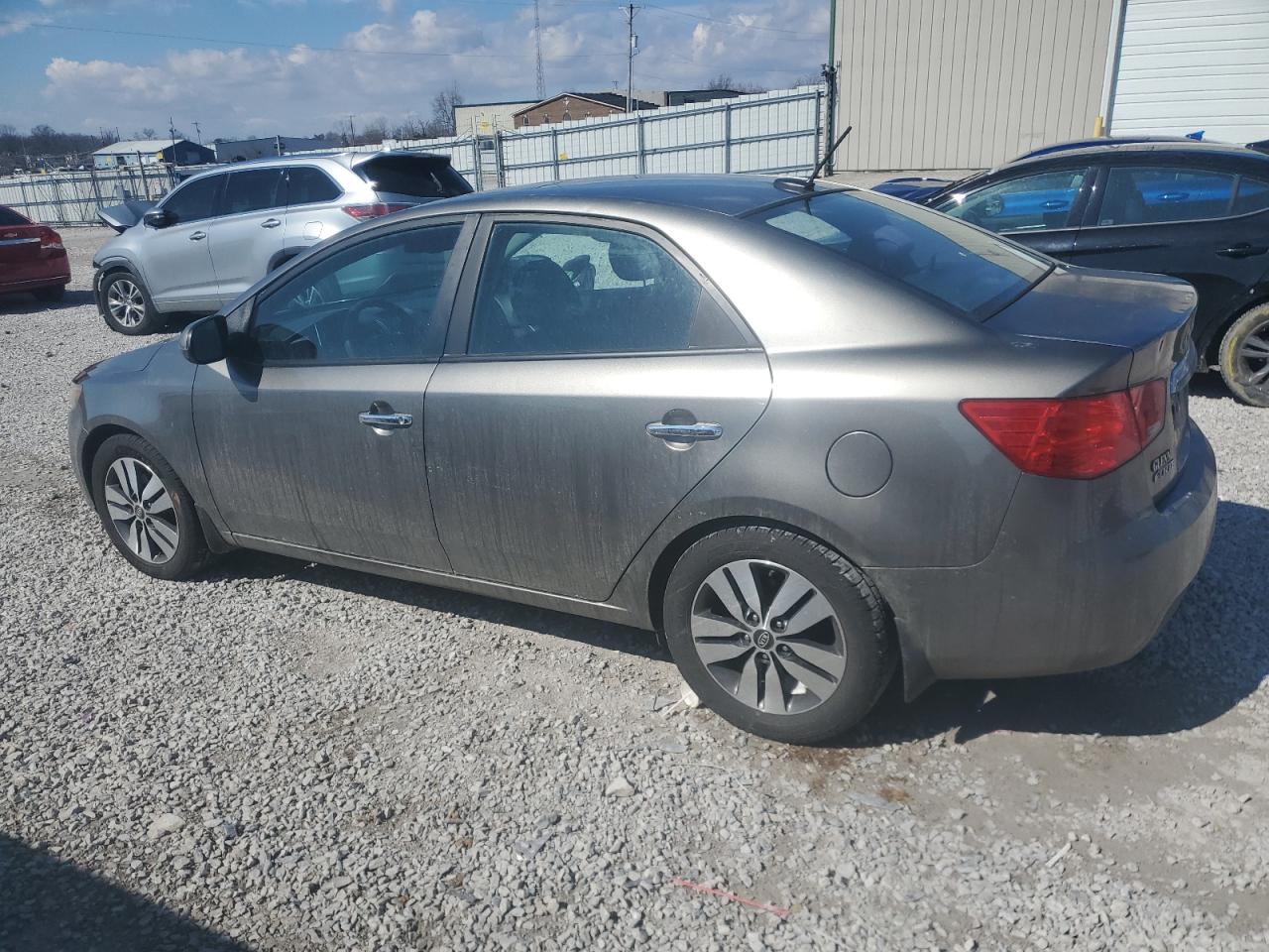 2013 KIA Forte VIN KNAFU4A25D5672809 Copart auction photo, side damage thumbnail 2
