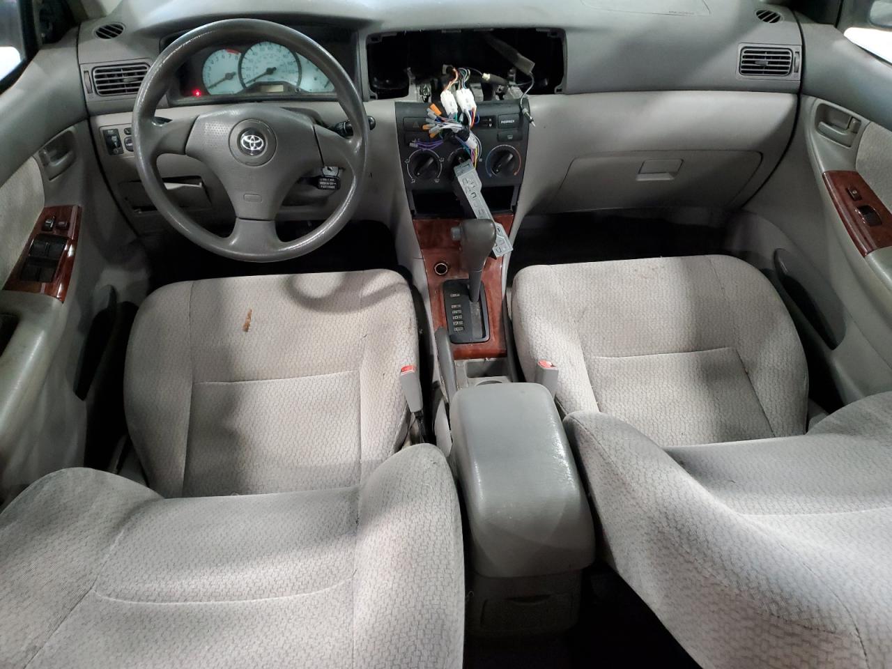 2003 Toyota Corolla VIN JTDBR32E230017332 Copart auction photo, front end / rear end damage thumbnail 8
