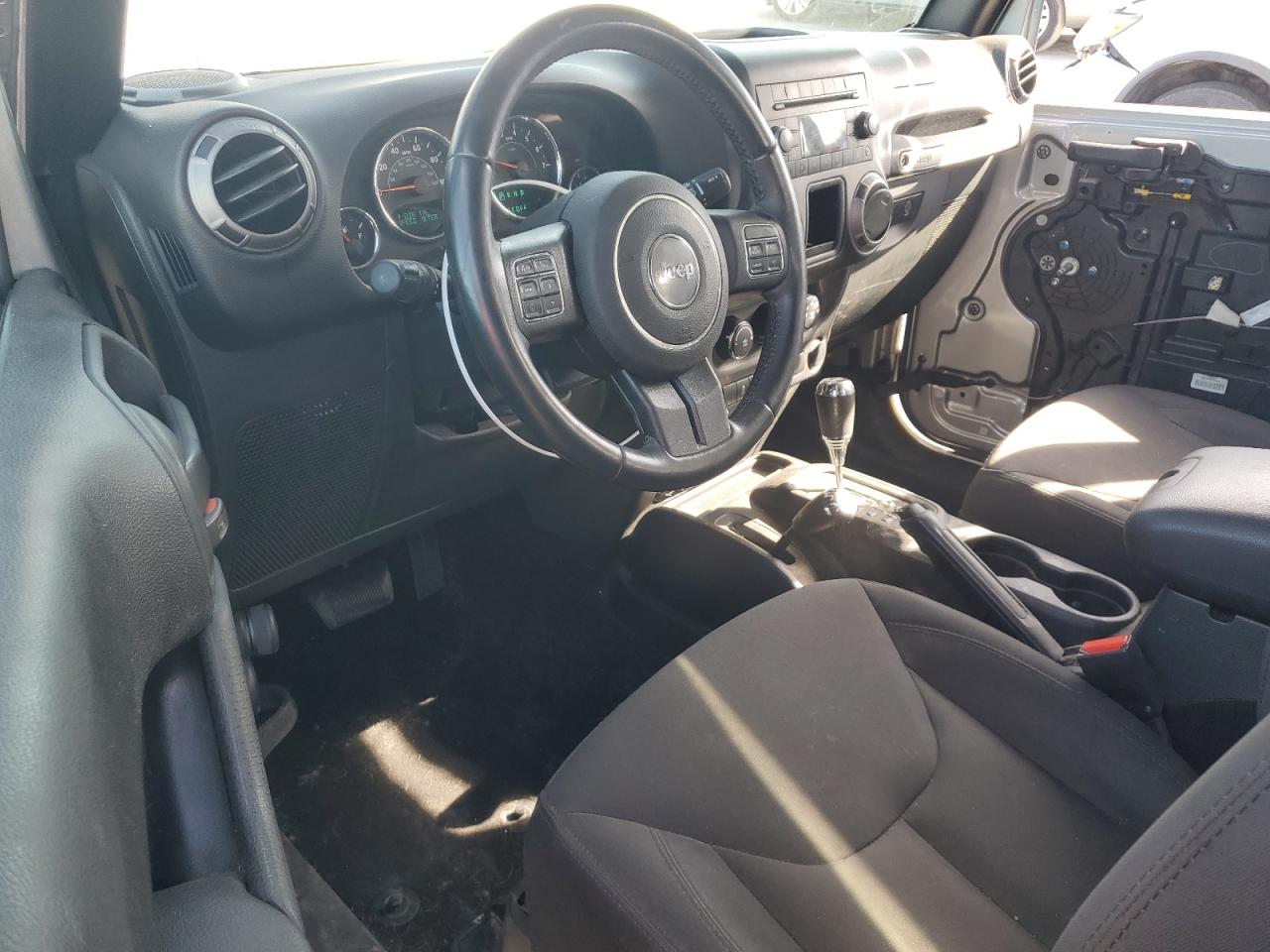 2018 Jeep Wrangler VIN 1C4AJWAG3JL850379 Copart auction photo, front end / side damage thumbnail 8