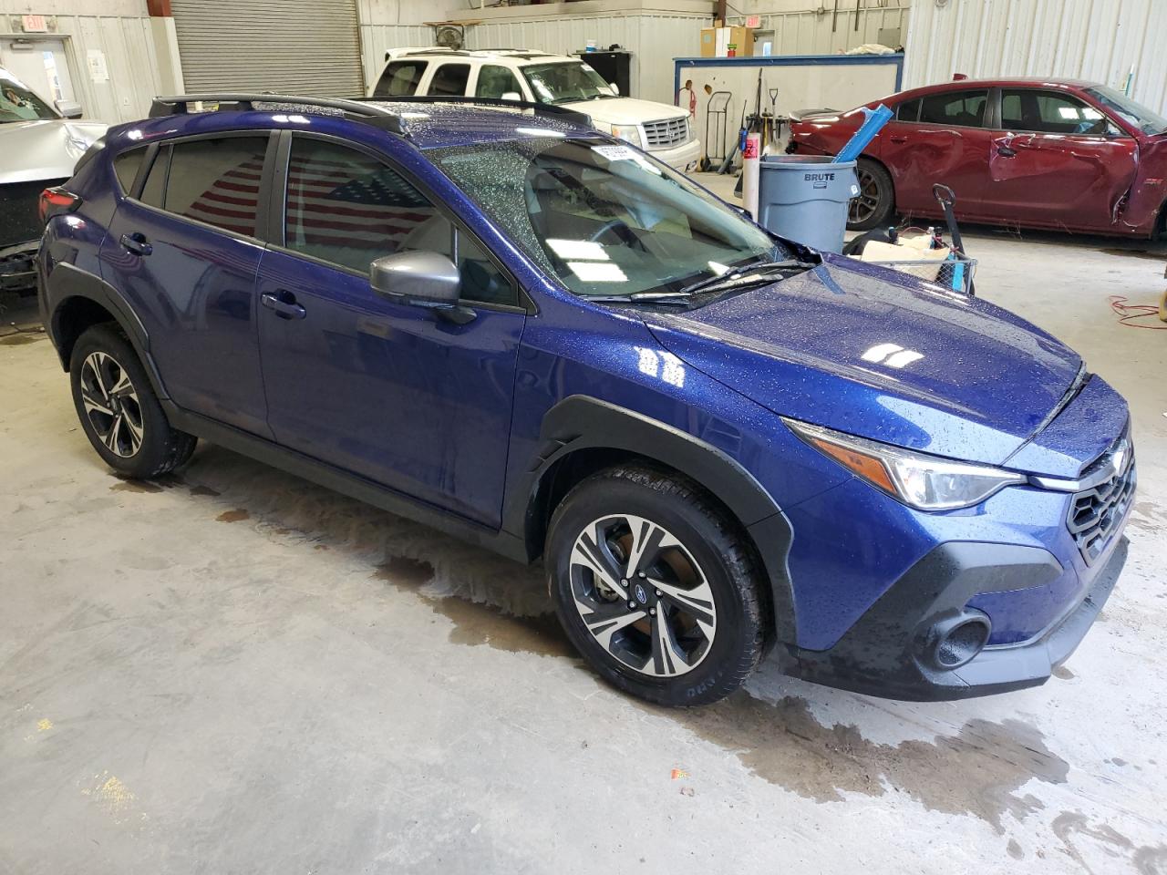 2024 Subaru XV VIN JF2GUADC1RH398168 Copart auction photo, front end / side damage thumbnail 4