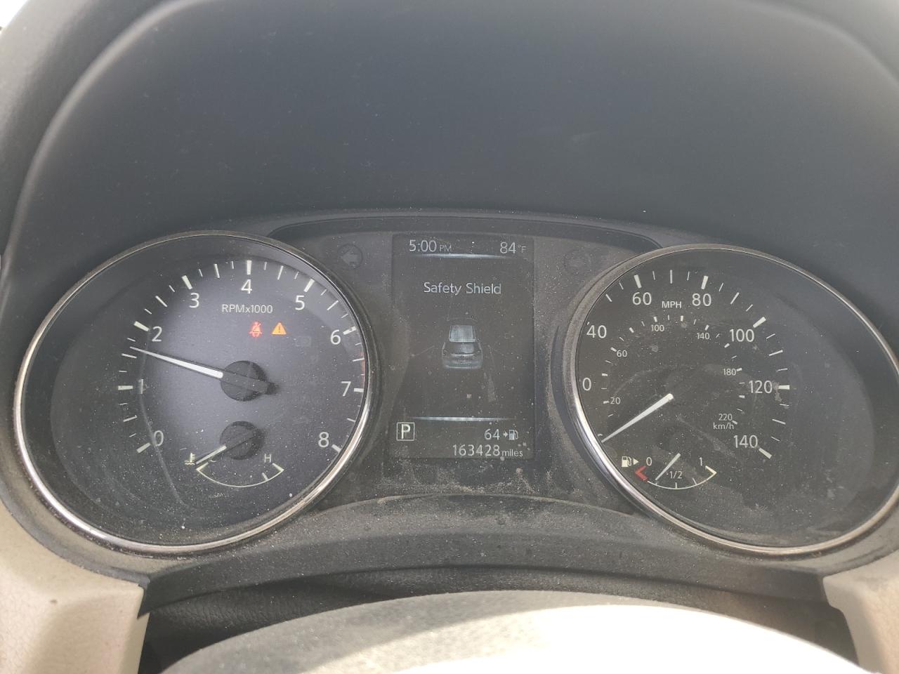 2017 Nissan Rogue VIN JN8AT2MT0HW400536 Copart auction photo, front end damage thumbnail 9