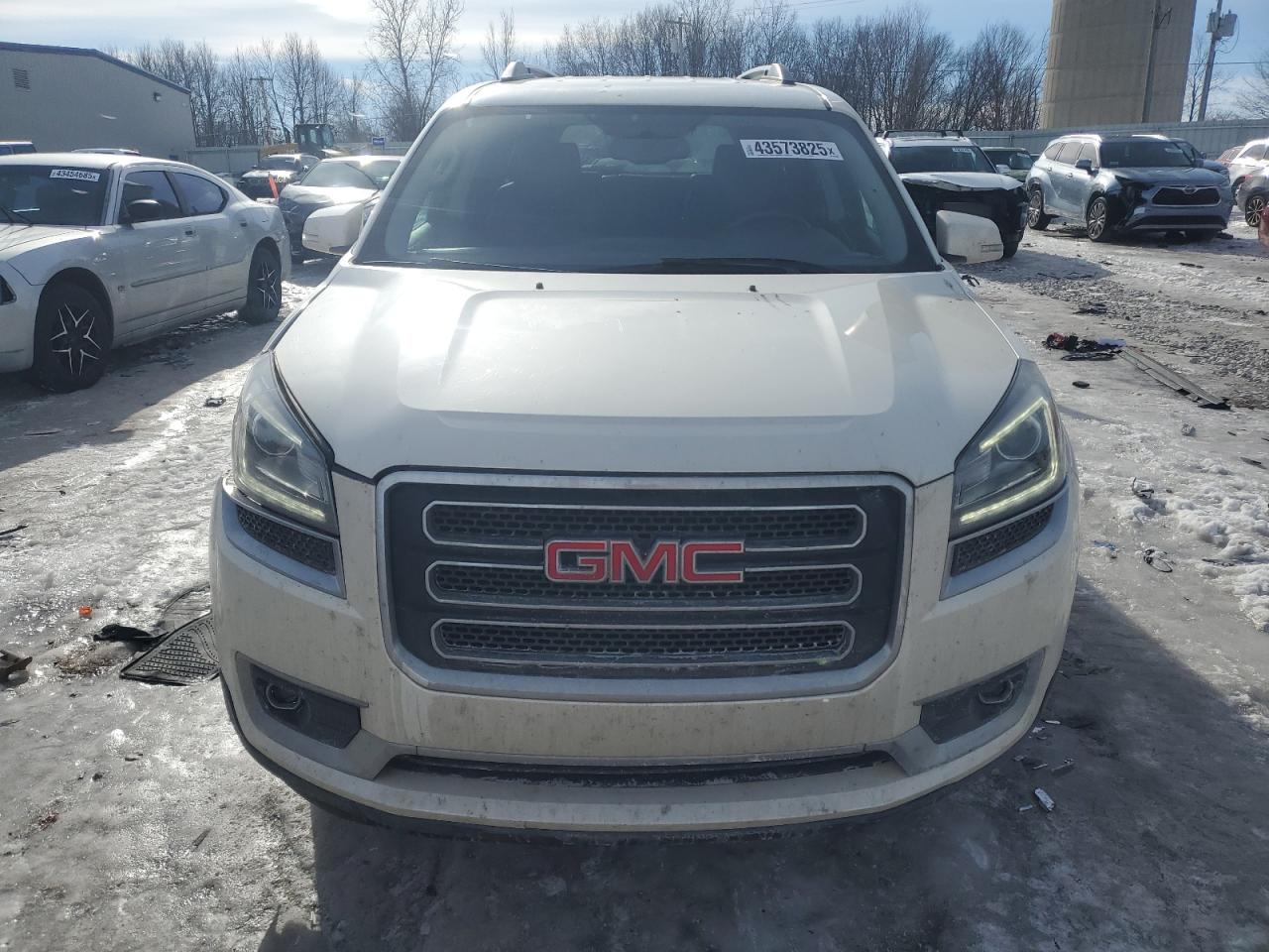 2013 GMC Acadia VIN 1GKKVRKD5DJ266469 Copart auction photo, front end / side damage thumbnail 5