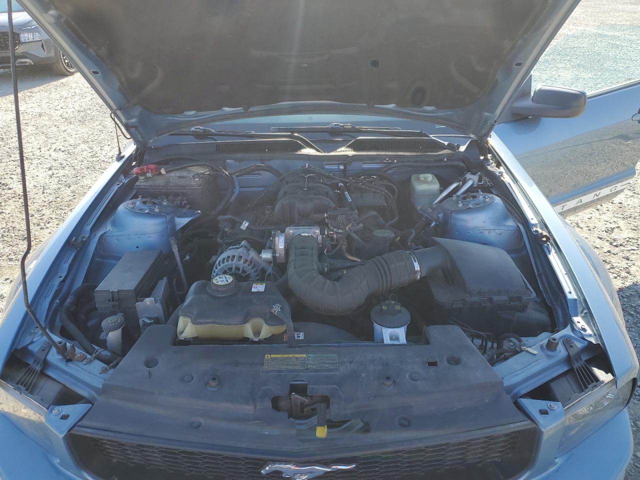 2006 Ford Mustang VIN 1ZVFT80N465120615 Copart auction photo, rear end damage thumbnail 11