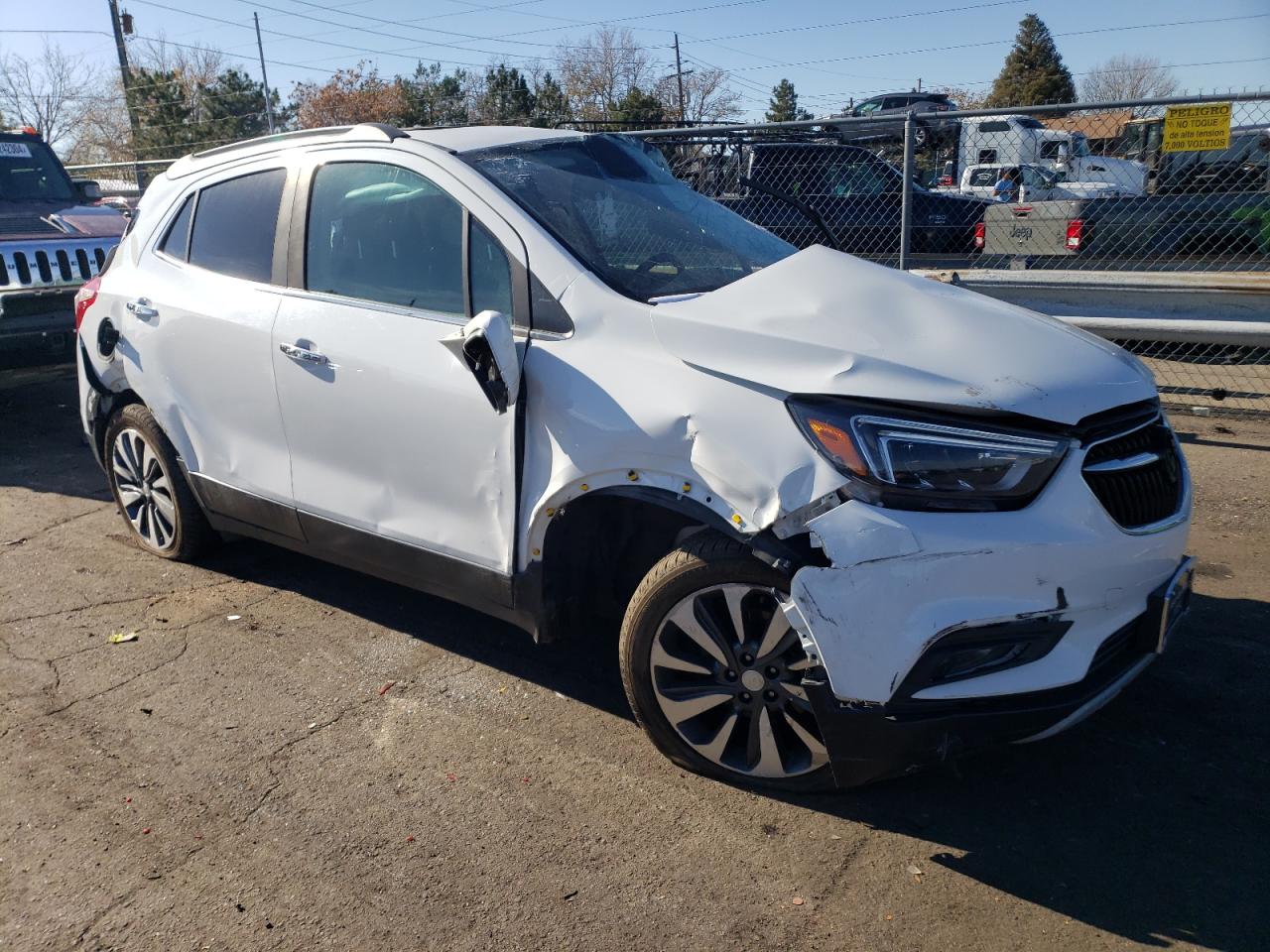 2016 Buick Encore VIN KL4CJGSM9KB774011 Copart auction photo, rollover damage thumbnail 4