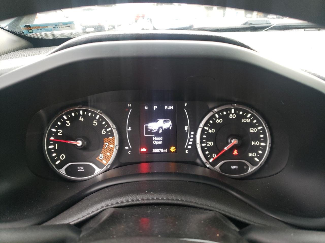 2021 Jeep Renegade VIN ZACNJCAB4MPM41650 Copart auction photo, front end damage thumbnail 9