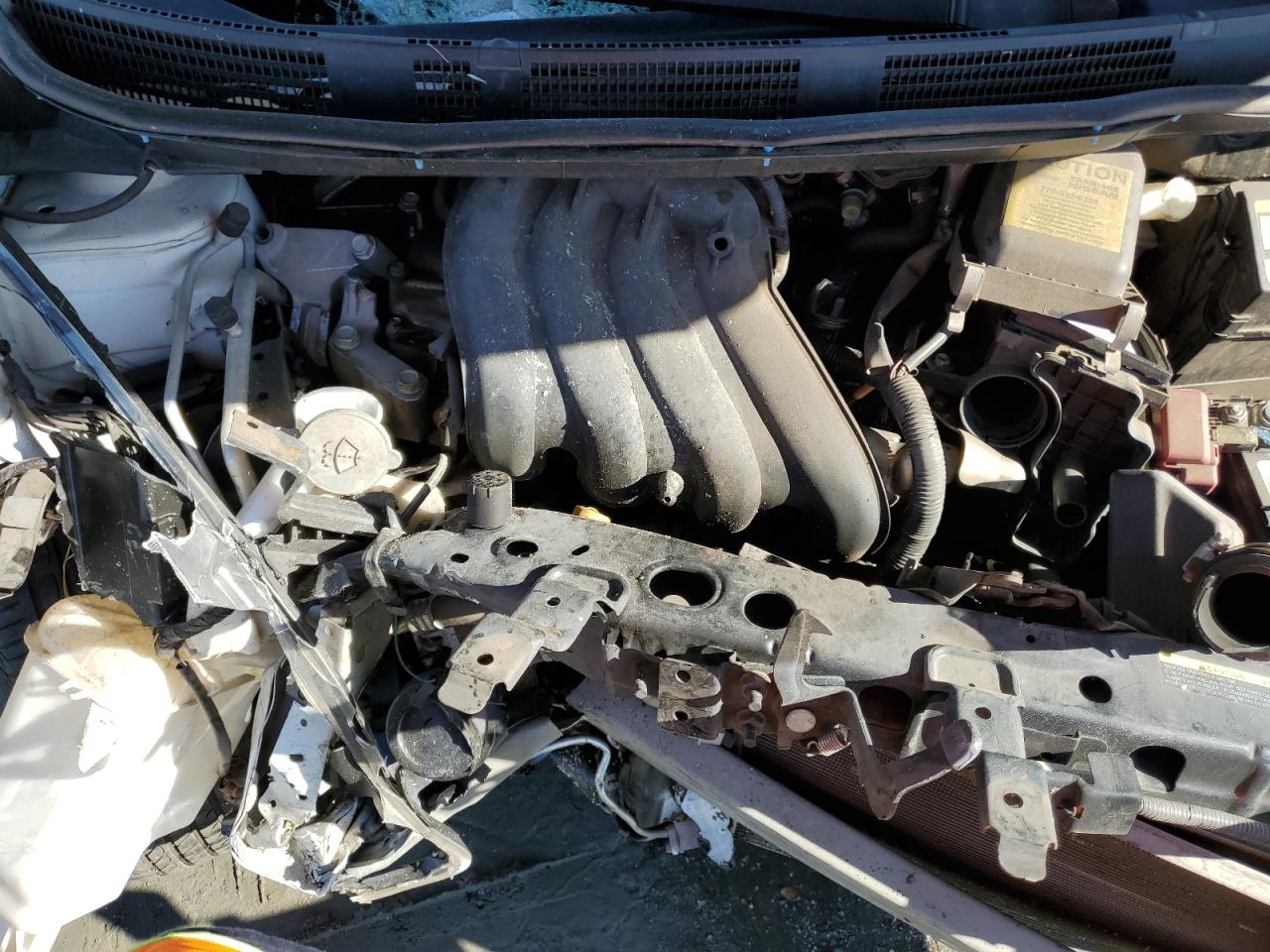 2018 Nissan Versa VIN 3N1CN7AP3JL886017 Copart auction photo, front end damage thumbnail 11