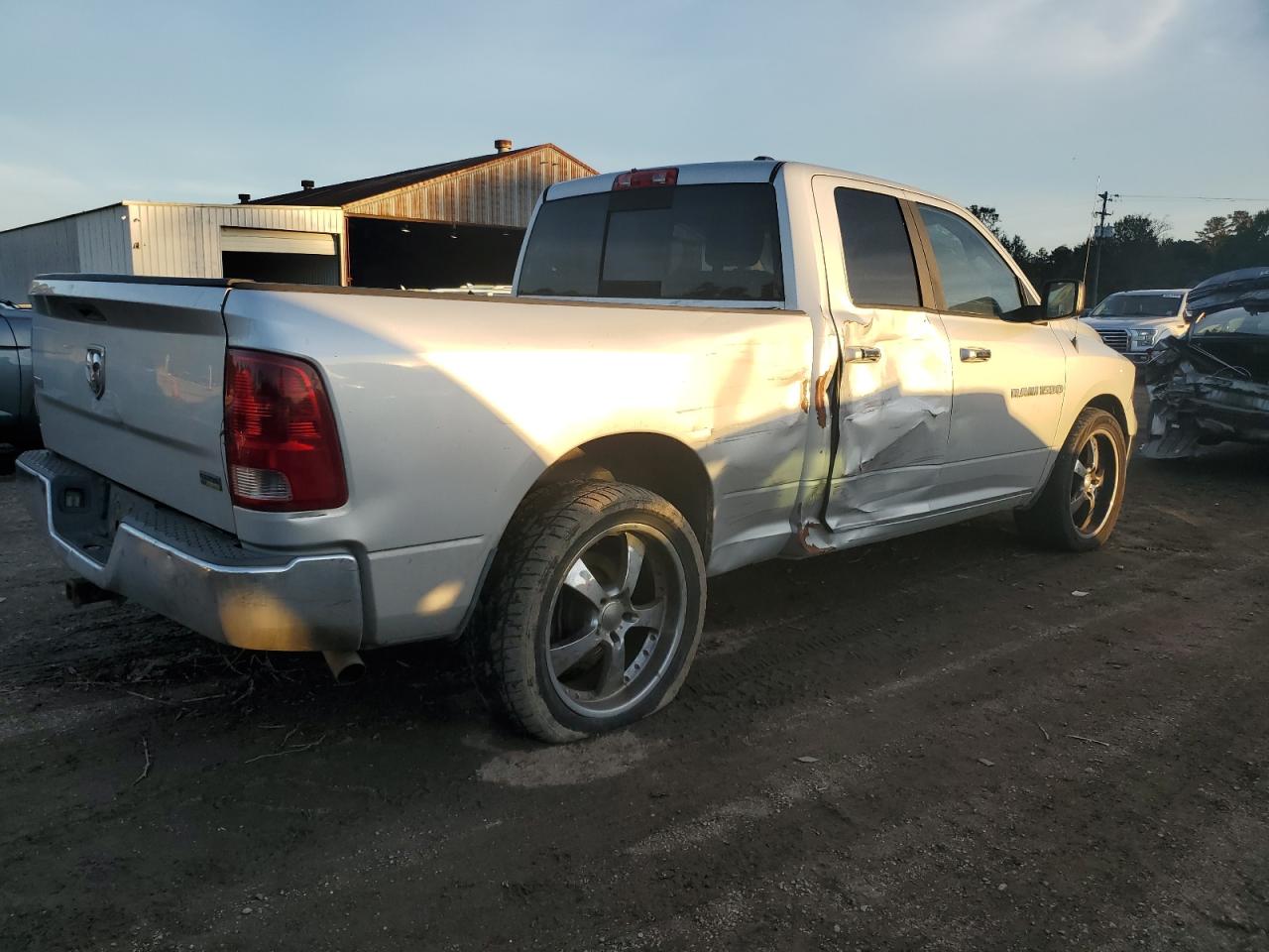 2012 Dodge RAM VIN 1C6RD6GP0CS100097 Copart auction photo, side damage thumbnail 3