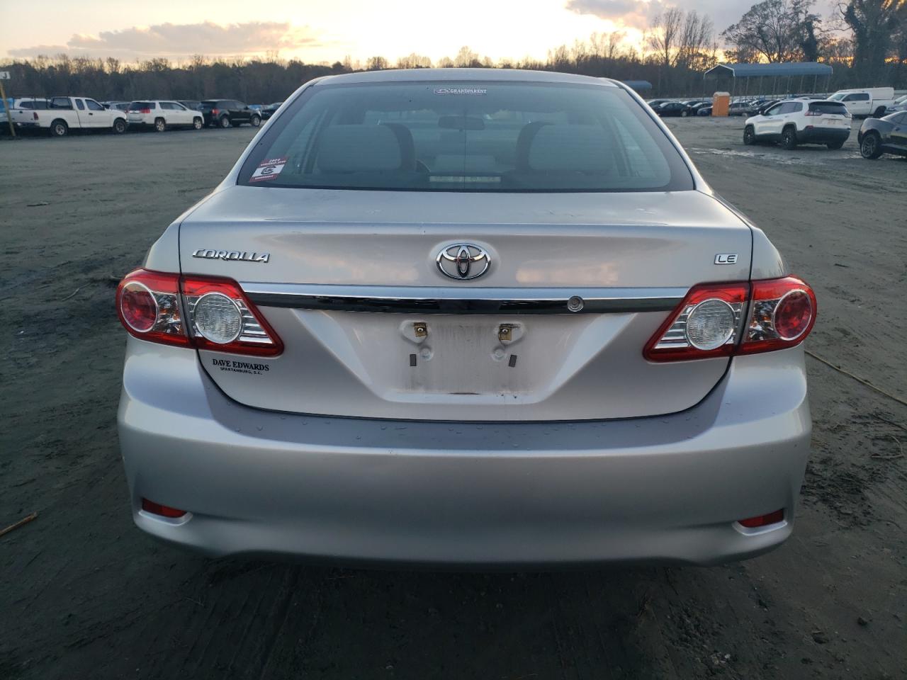 2012 Toyota Corolla VIN 2T1BU4EE4CC763383 Copart auction photo, all over damage thumbnail 6