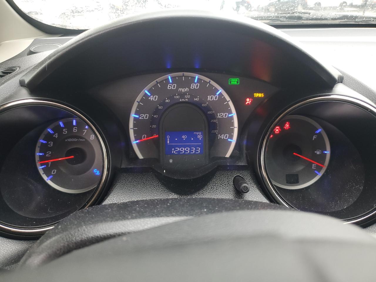 2013 Honda Fit VIN JHMGE8H53DC039134 Copart auction photo, front end / minor dent/scratches damage thumbnail 9