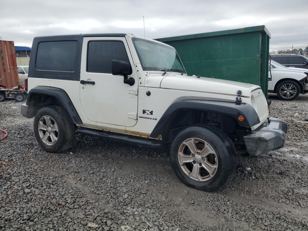 2008 Jeep Wrangler VIN 1J4FZ24168L526507 Copart auction photo, front end / rear end damage thumbnail 4