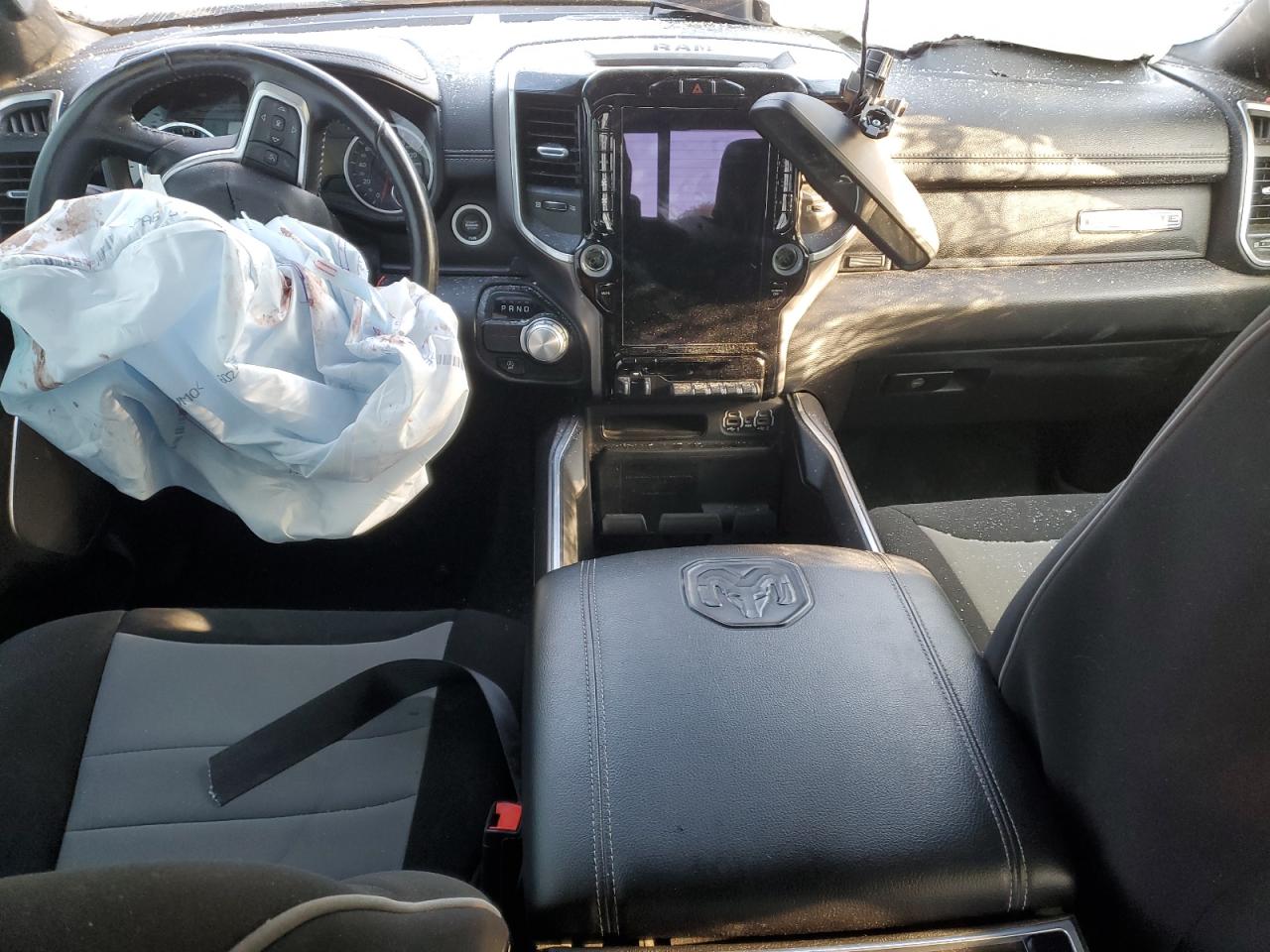 2020 RAM 1500 VIN 1C6RREJT2LN358993 Copart auction photo, rollover damage thumbnail 8