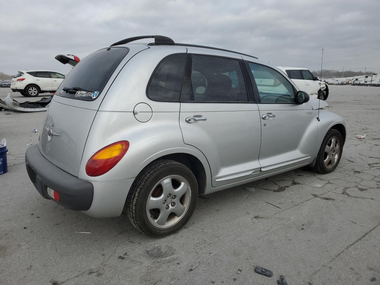 2001 Chrysler PT Cruiser VIN 3C8FY4BB61T645506 Copart auction photo, front end damage thumbnail 3