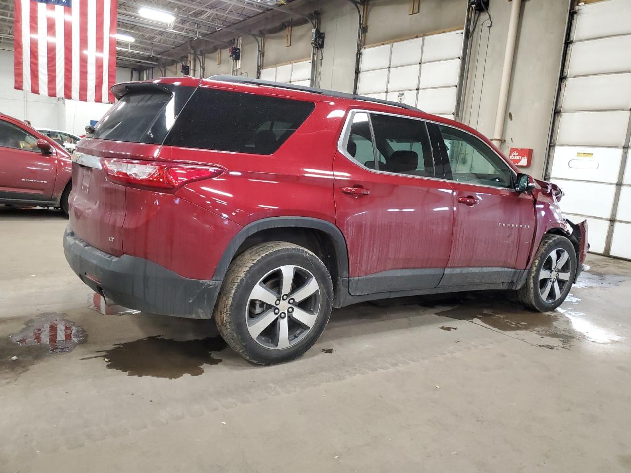 2020 Chevrolet Traverse VIN 1GNEVHKW4LJ196974 Copart auction photo, front end damage thumbnail 3