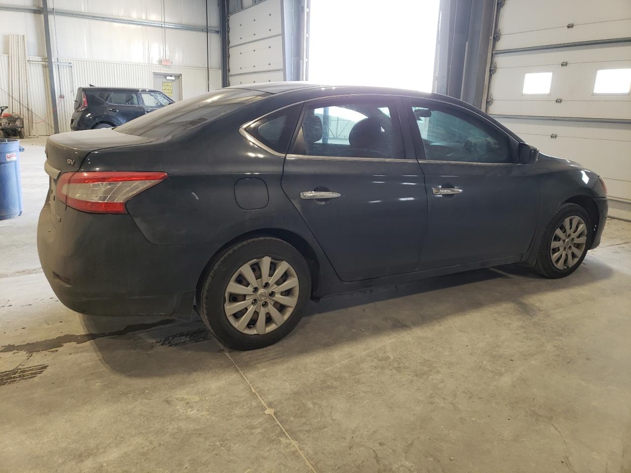 2013 Nissan Sentra VIN 3N1AB7AP4DL634975 Copart auction photo, front end / hail damage thumbnail 3