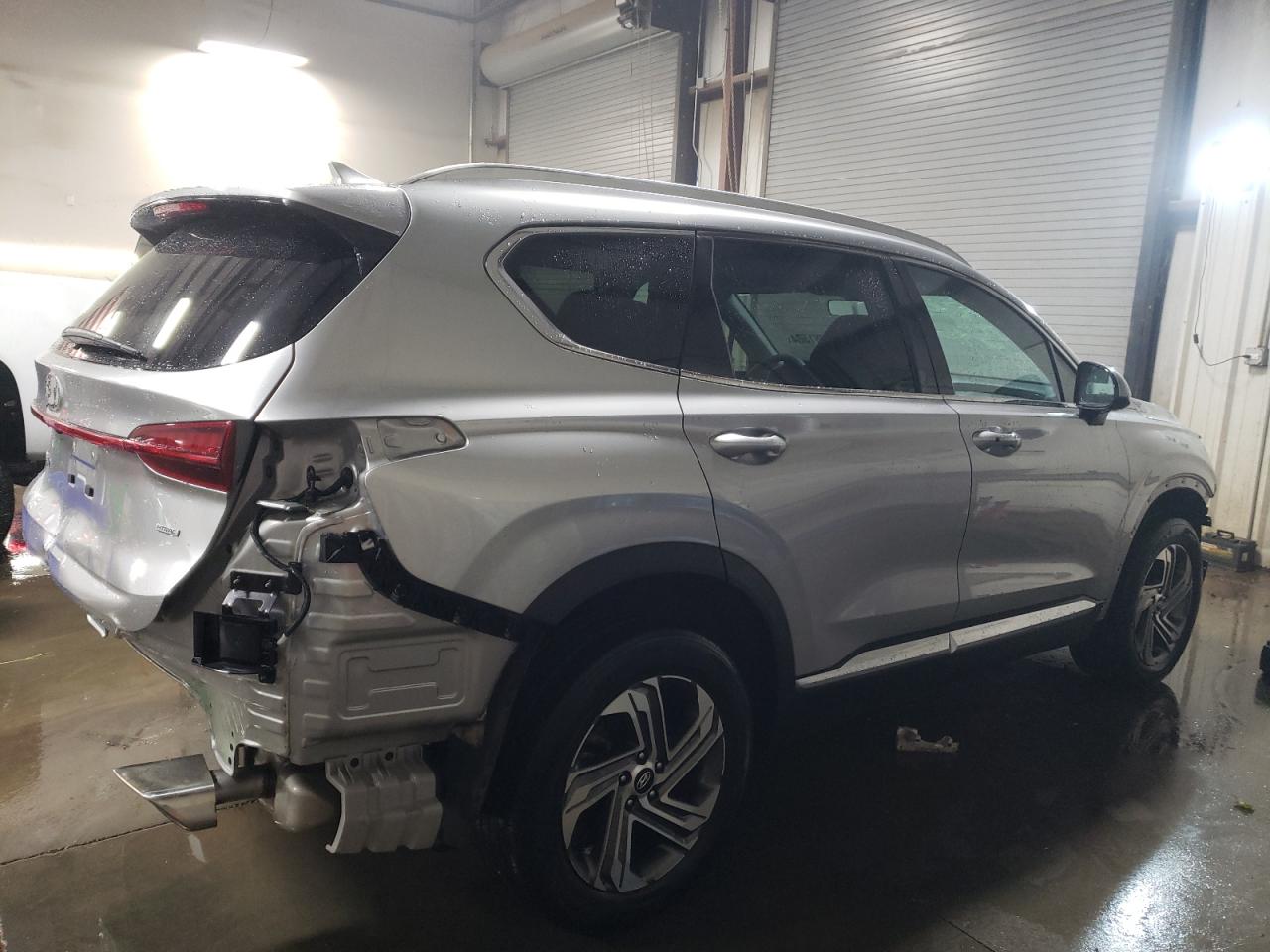 2021 Hyundai Santa Fe VIN 5NMS2DAJ9MH343624 Copart auction photo, rear end damage thumbnail 3