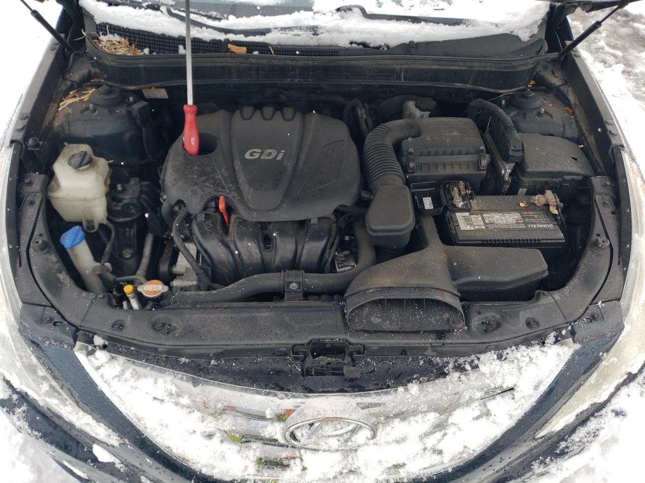 2012 Hyundai Sonata VIN 5NPEC4AC2CH364554 Copart auction photo, rear end / hail damage thumbnail 11