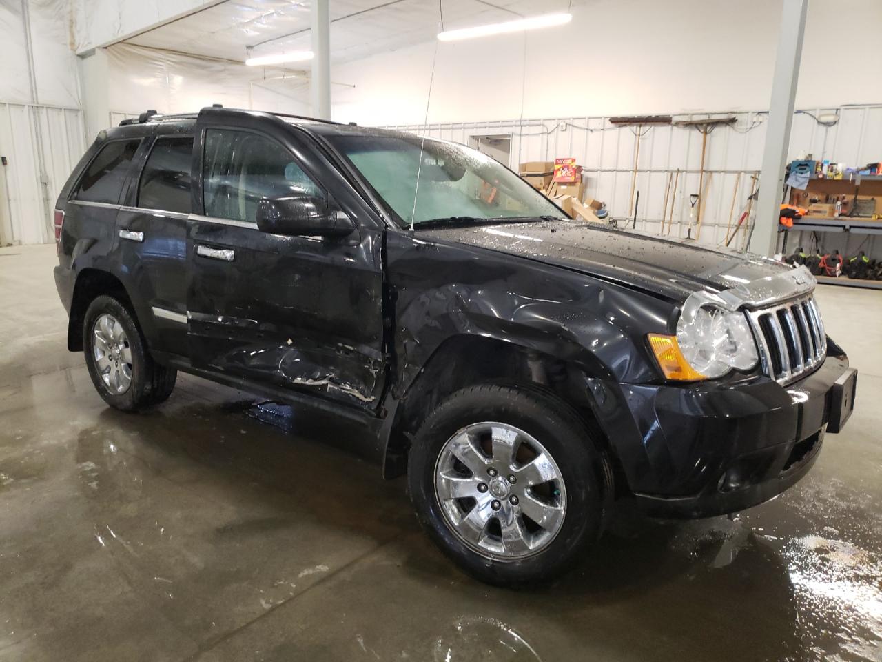 2010 Jeep Grand Cherokee VIN 1J4RR5GT9AC149267 Copart auction photo, front end / side damage thumbnail 4