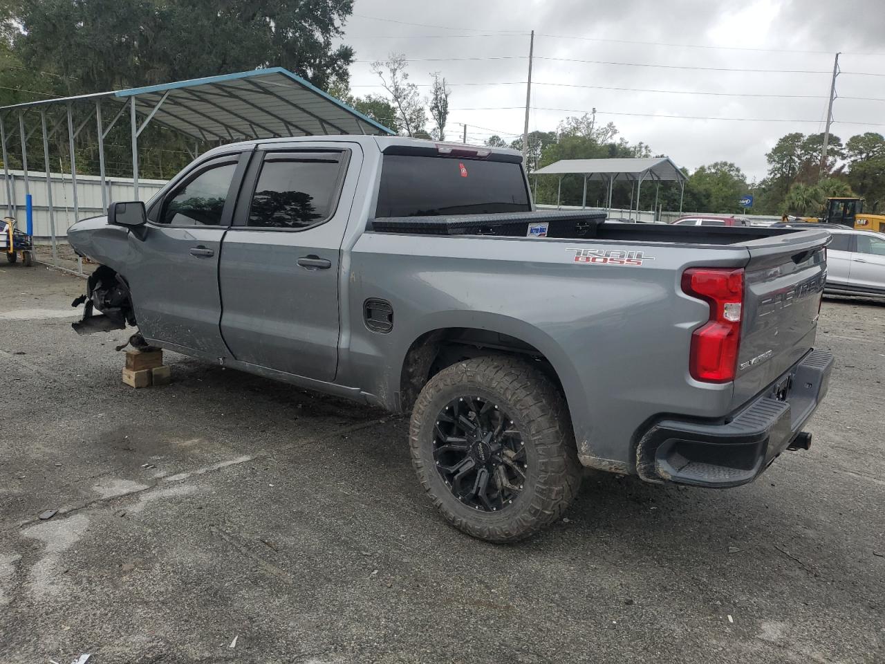 2020 Chevrolet Silverado VIN 1GCPYCEF0LZ158019 Copart auction photo, front end damage thumbnail 2