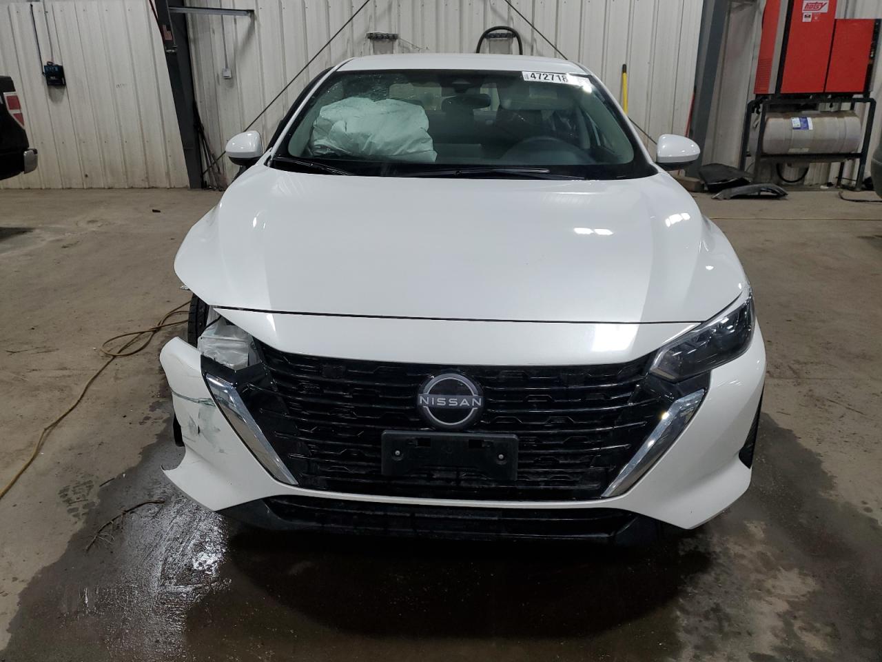 2024 Nissan Sentra VIN 3N1AB8CV9RY266689 Copart auction photo, front end / side damage thumbnail 5