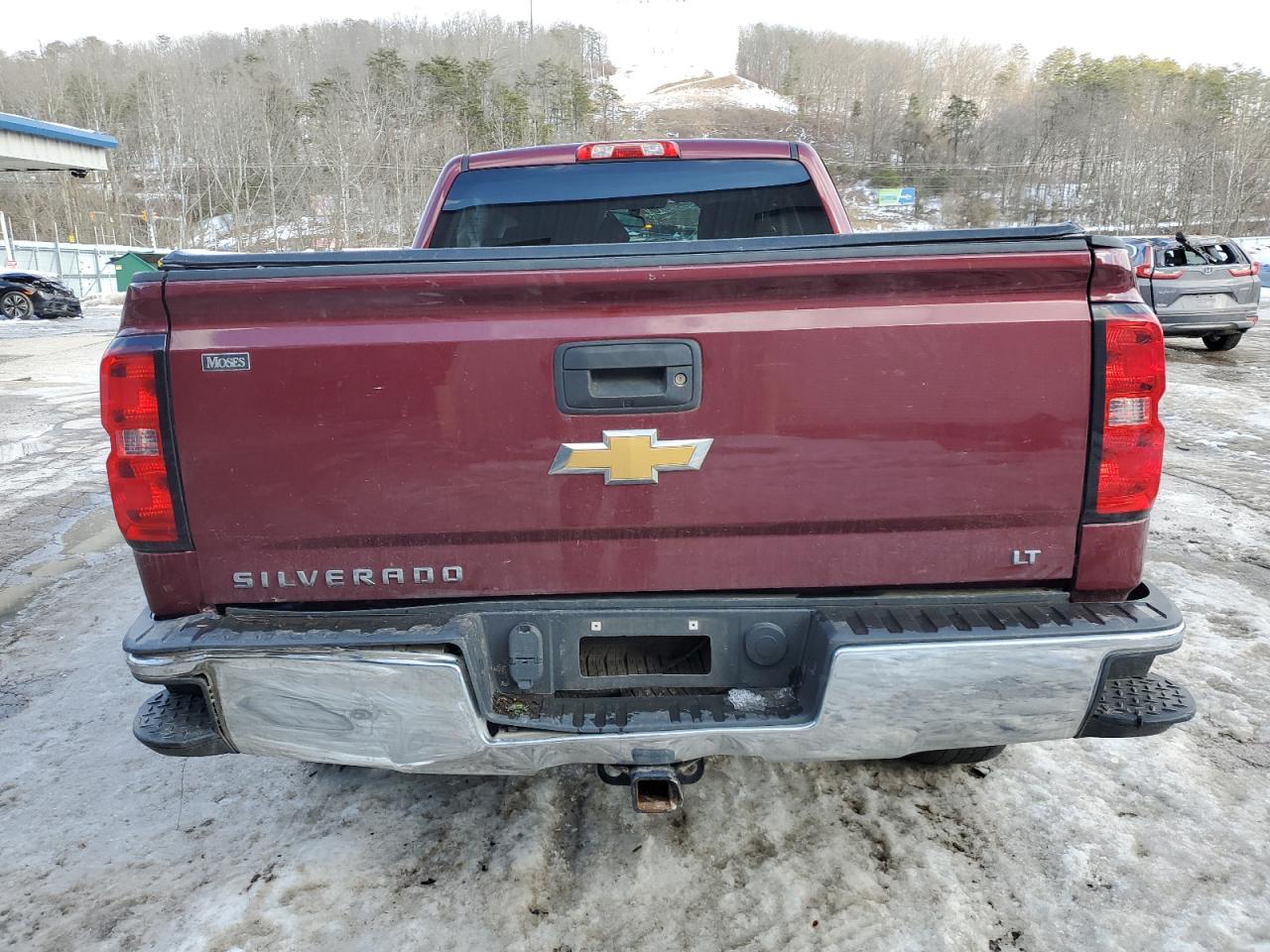 2015 Chevrolet Silverado VIN 1GCVKREC1FZ150629 Copart auction photo, all over damage thumbnail 6